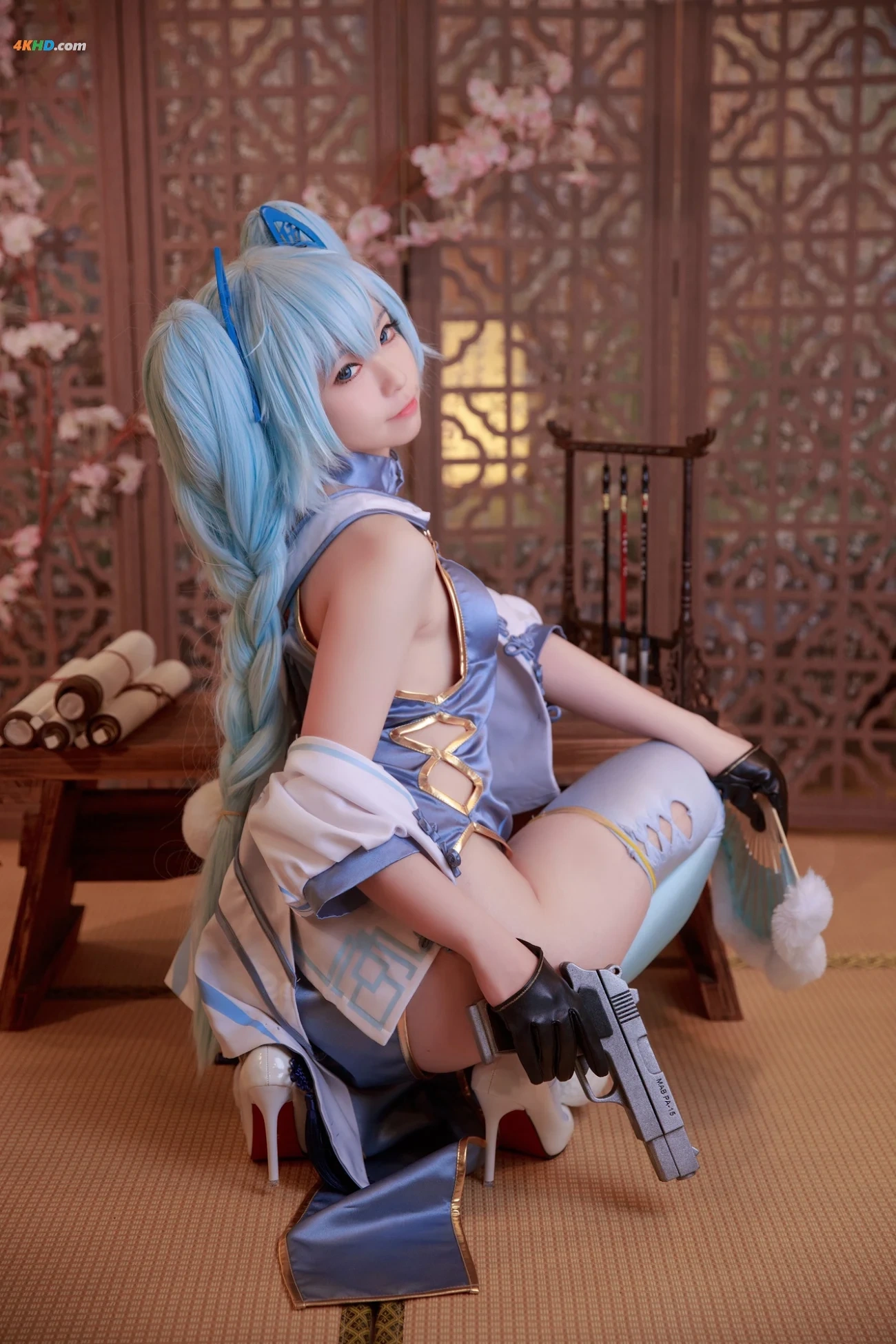 G44BuHuiShouShang pa15QiPao CuiQueMei — photo 17