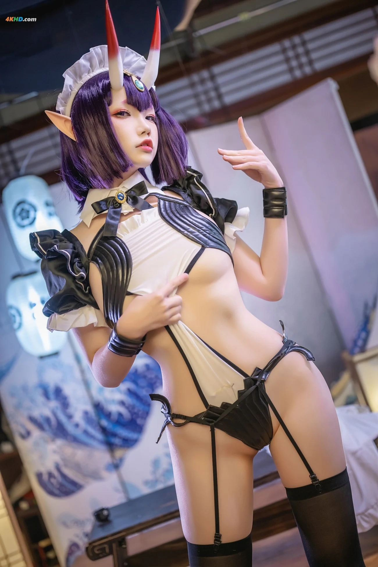 [(YukiTing)] Shuten Douji Maid — photo 27