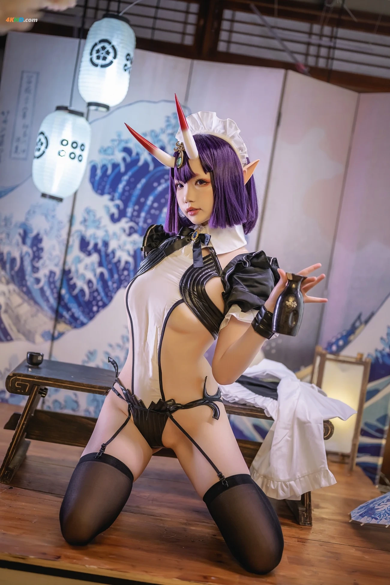 [(YukiTing)] Shuten Douji Maid — photo 31