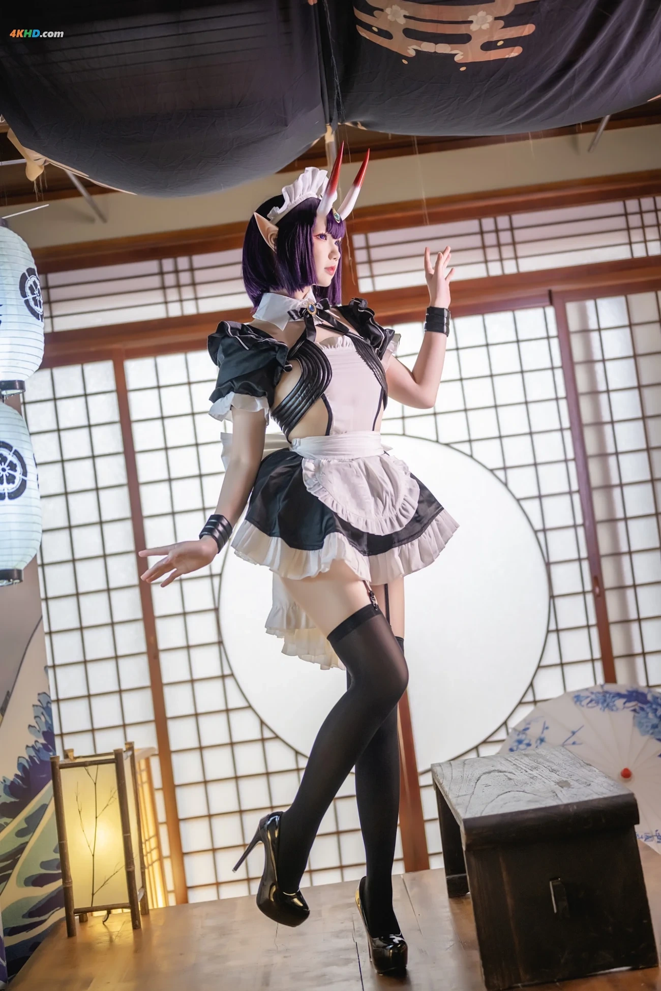 [(YukiTing)] Shuten Douji Maid — photo 37