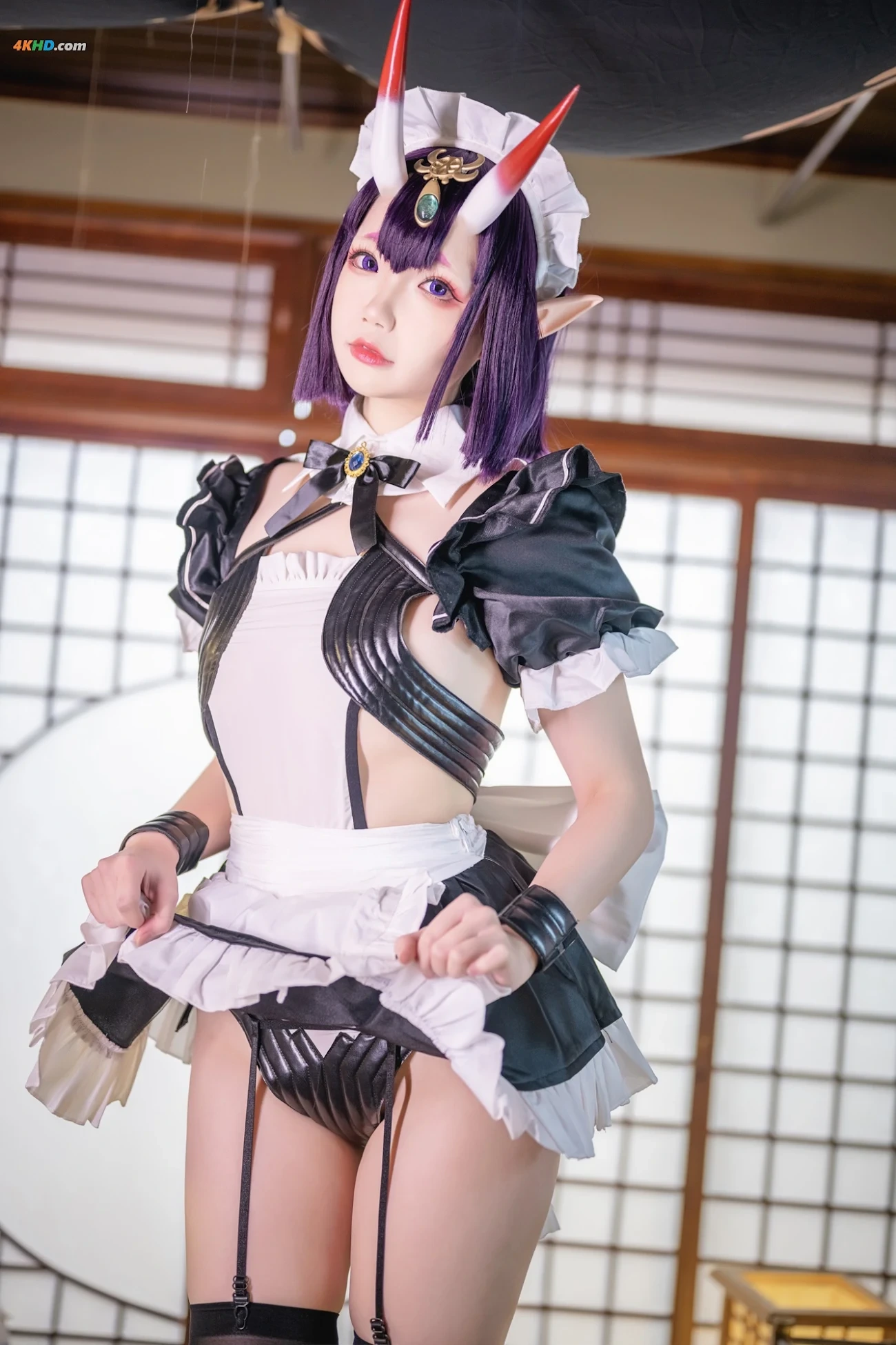 [(YukiTing)] Shuten Douji Maid — photo 39