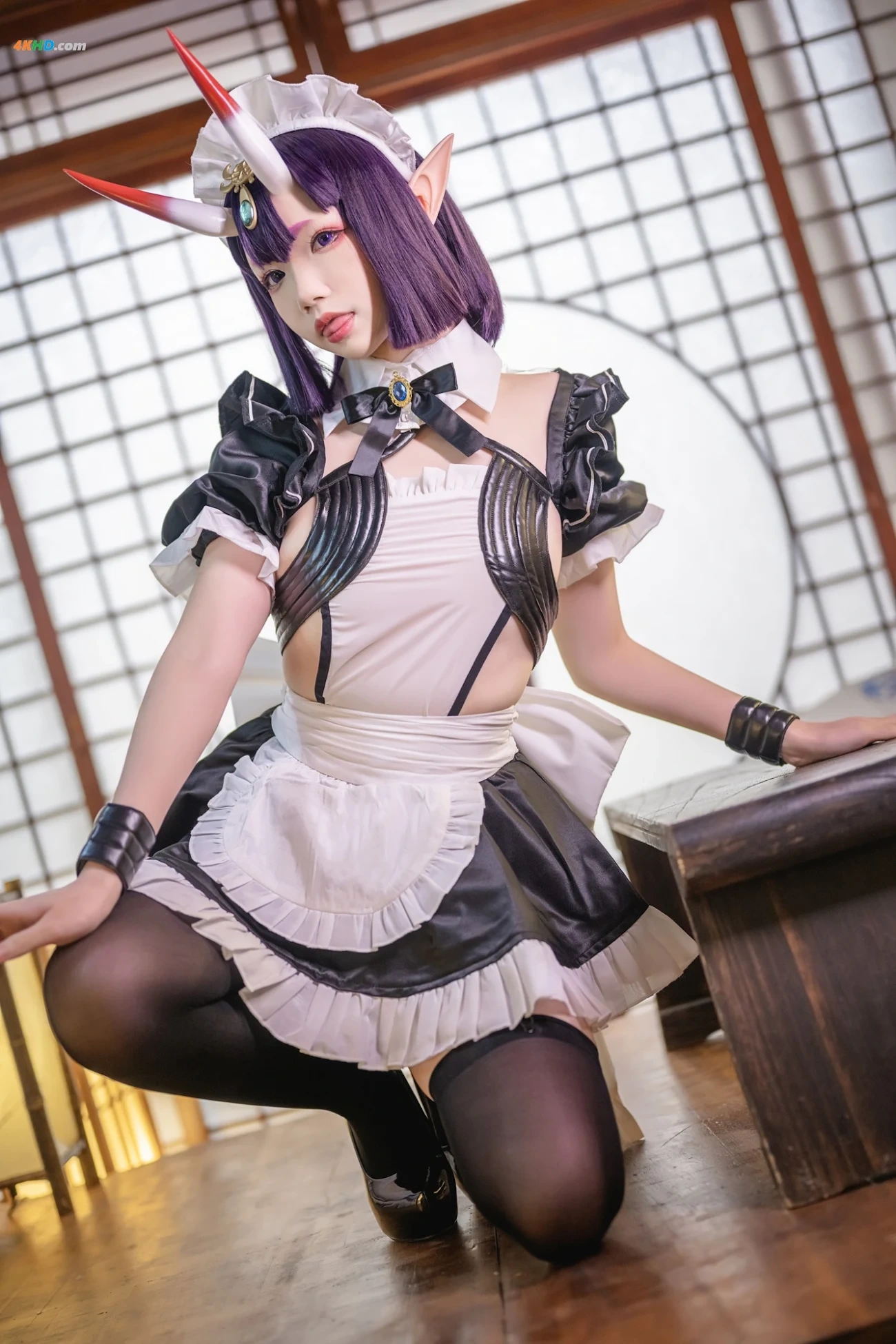 [(YukiTing)] Shuten Douji Maid — photo 42