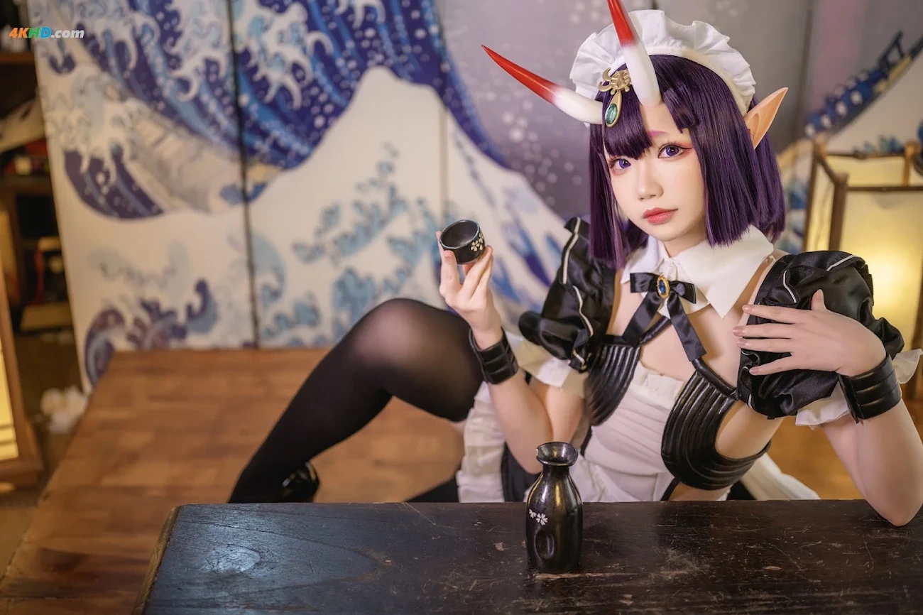 [(YukiTing)] Shuten Douji Maid — photo 46