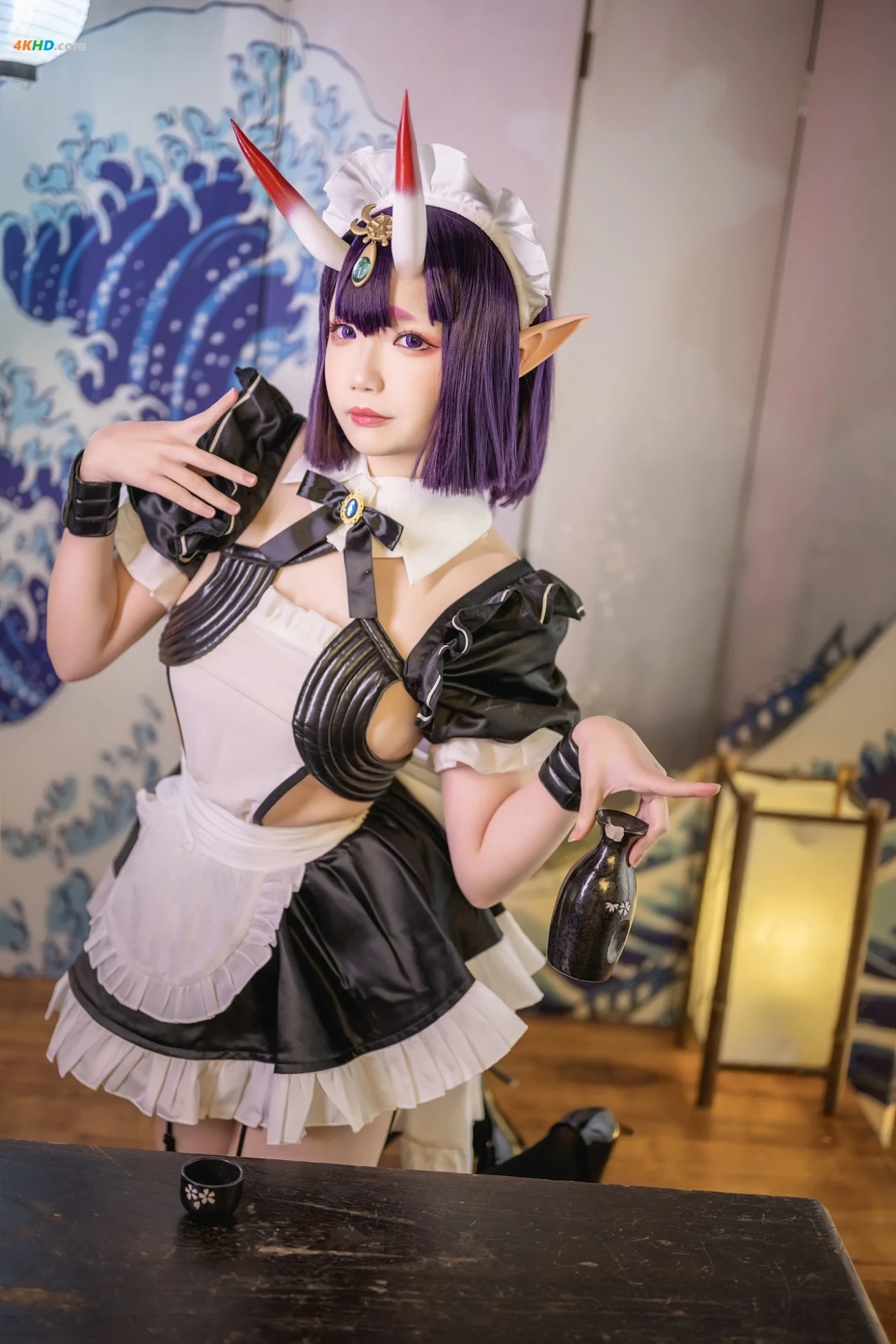 [(YukiTing)] Shuten Douji Maid — photo 47