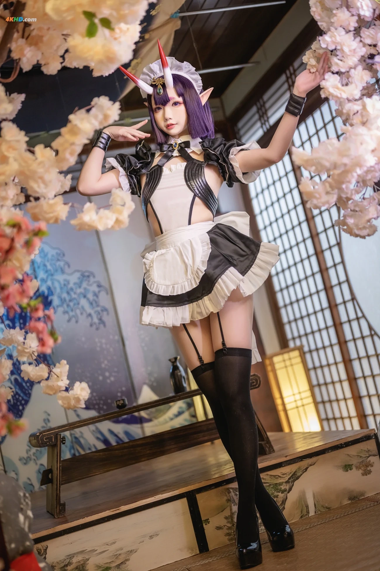 [(YukiTing)] Shuten Douji Maid — photo 49