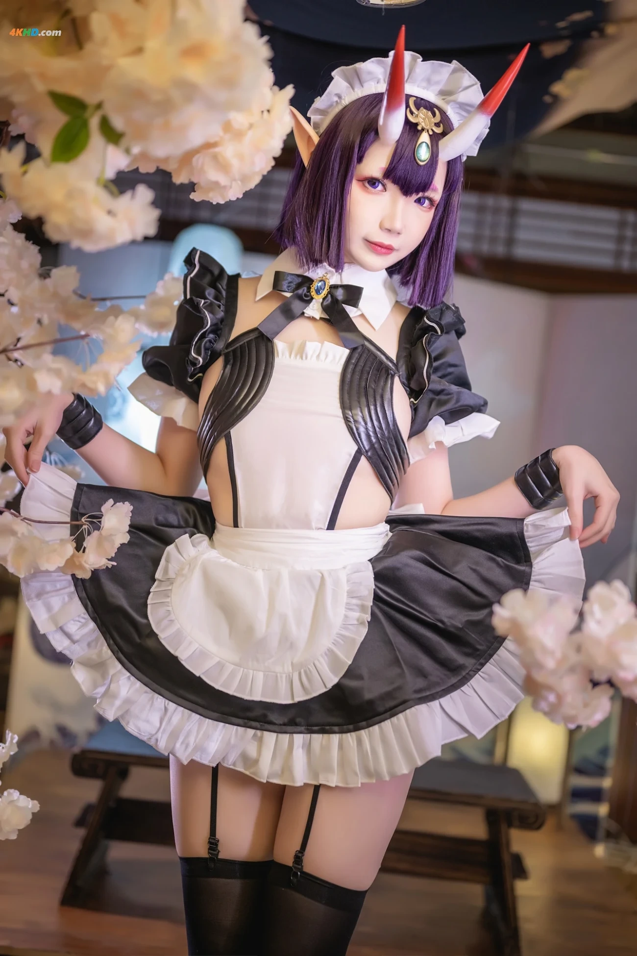 [(YukiTing)] Shuten Douji Maid — photo 50