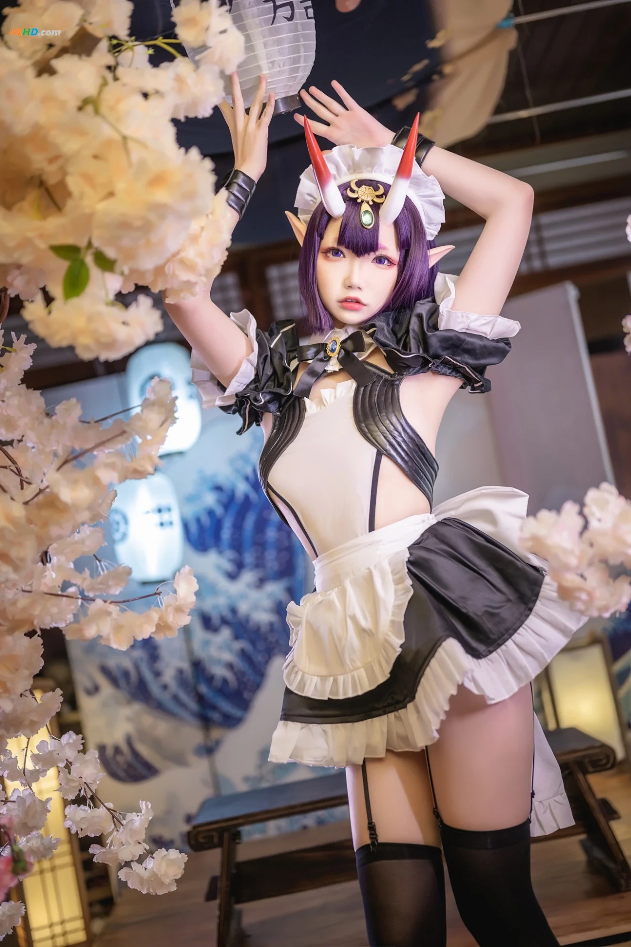 [(YukiTing)] Shuten Douji Maid — photo 51