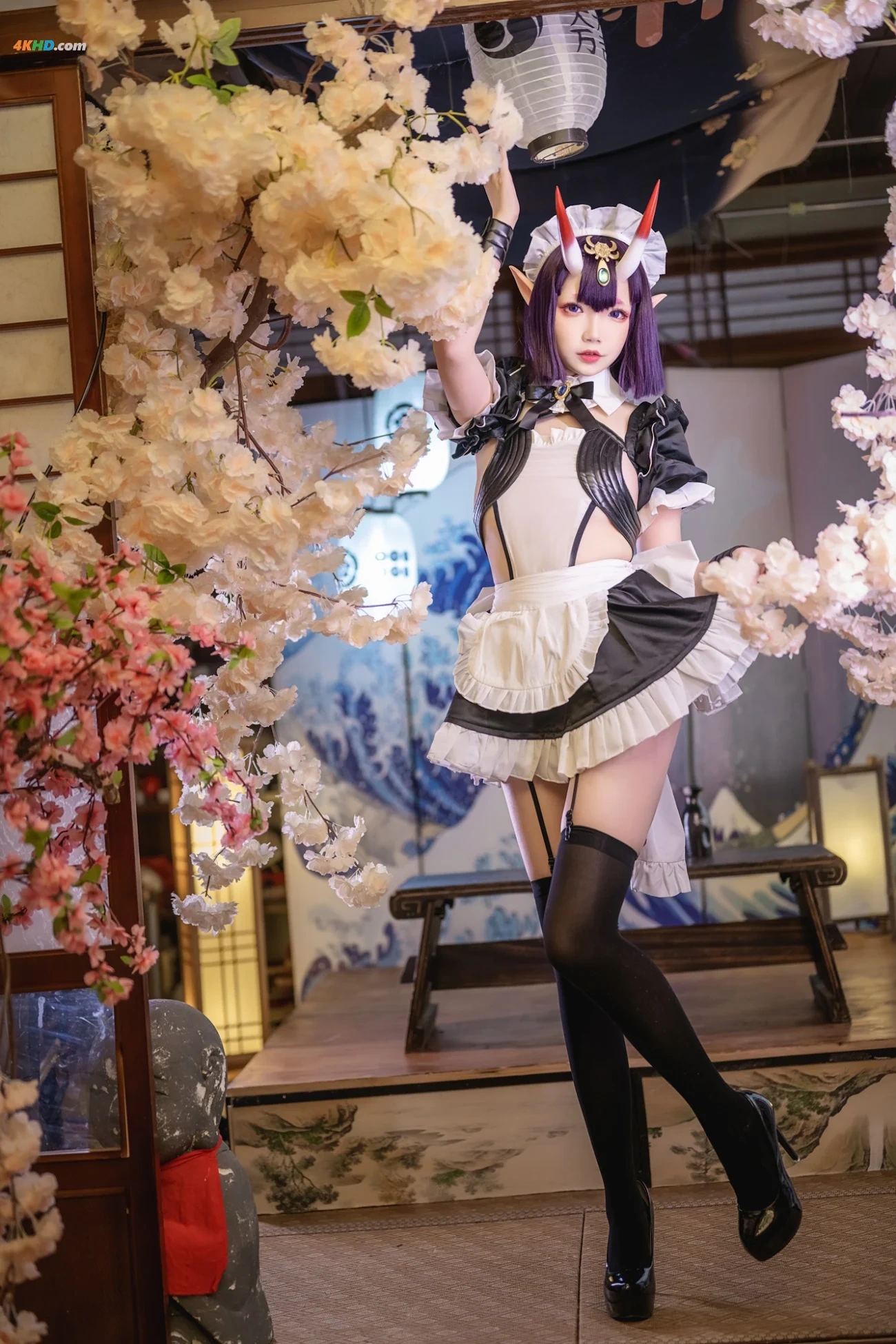 [(YukiTing)] Shuten Douji Maid — photo 52