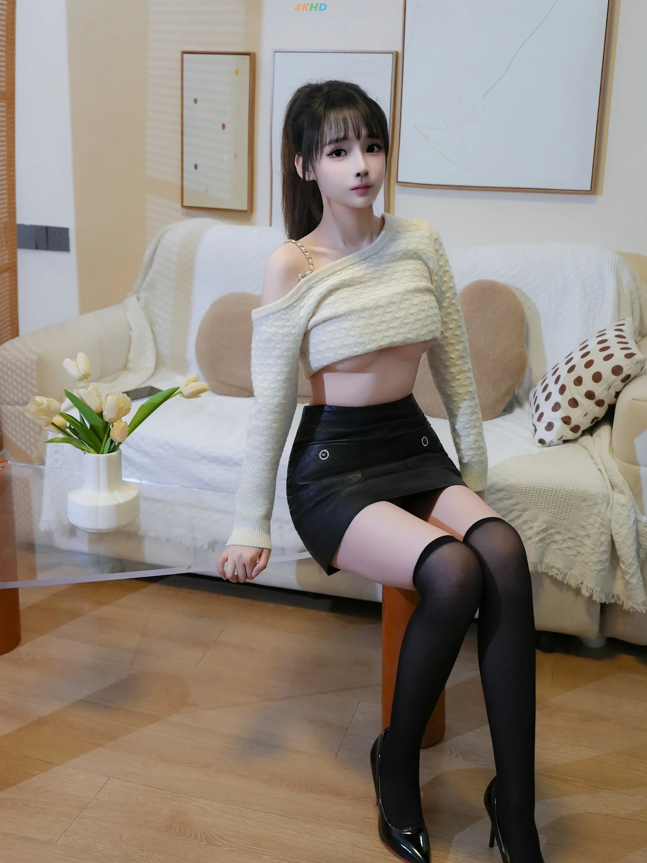 [XR Uncensored] ShenMiEr - R18 XiuRenWangMoTe HeiBaiShengHuo — photo 6