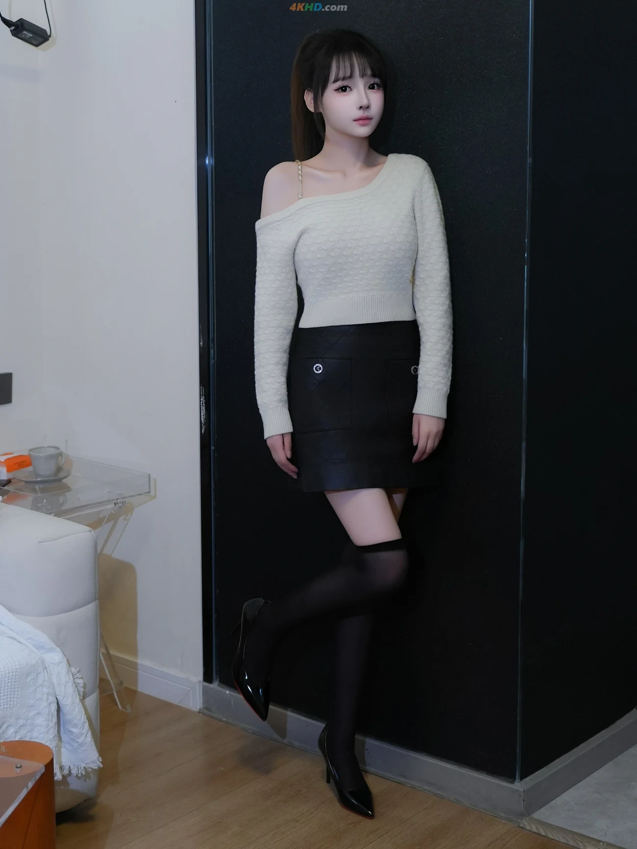 [XR Uncensored] ShenMiEr - R18 XiuRenWangMoTe HeiBaiShengHuo — photo 12