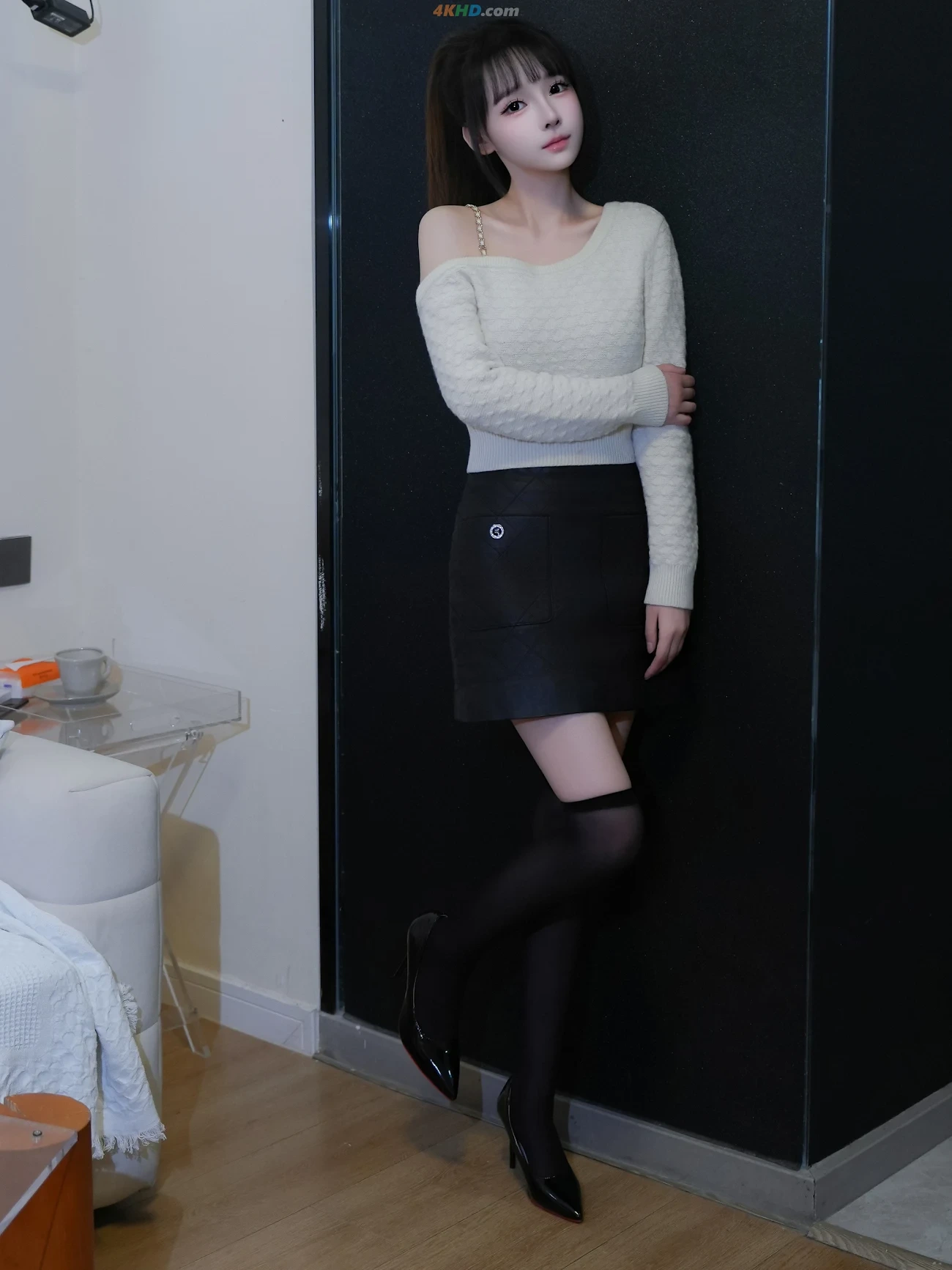 [XR Uncensored] ShenMiEr - R18 XiuRenWangMoTe HeiBaiShengHuo — photo 23