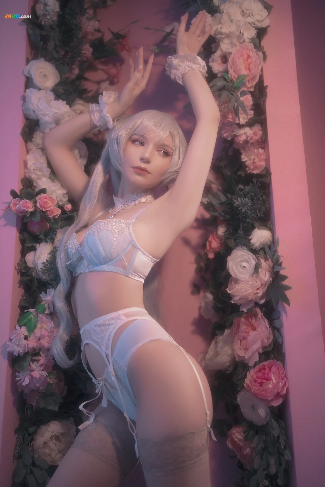 Michi Kyunn - Weiss in flowers — photo 16