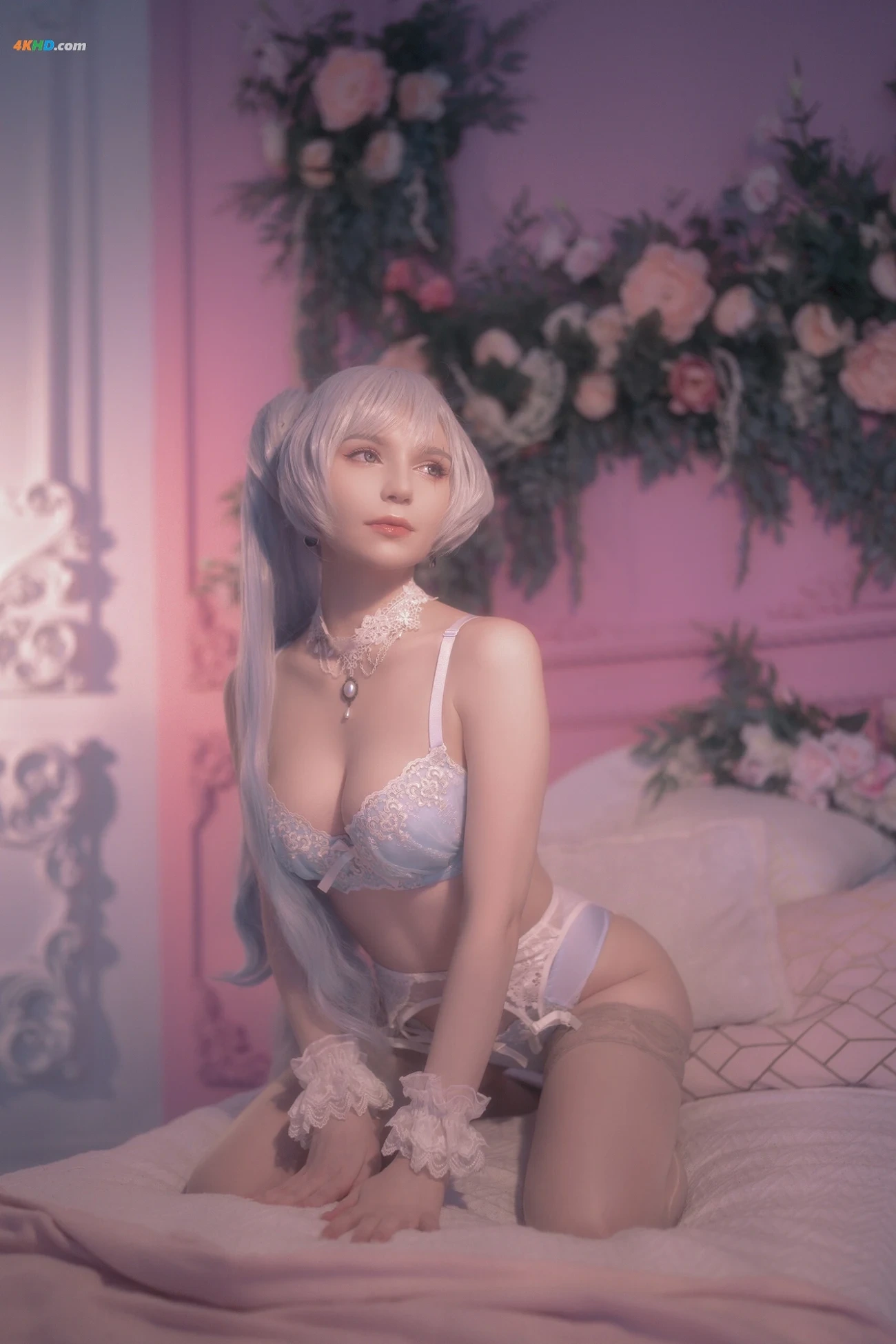 Michi Kyunn - Weiss in flowers — photo 25