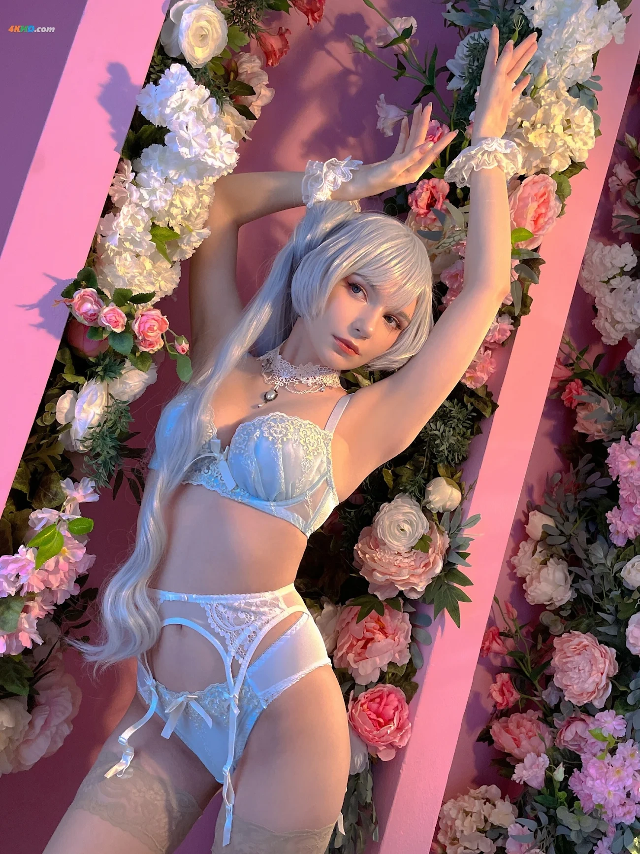 Michi Kyunn - Weiss in flowers — photo 47