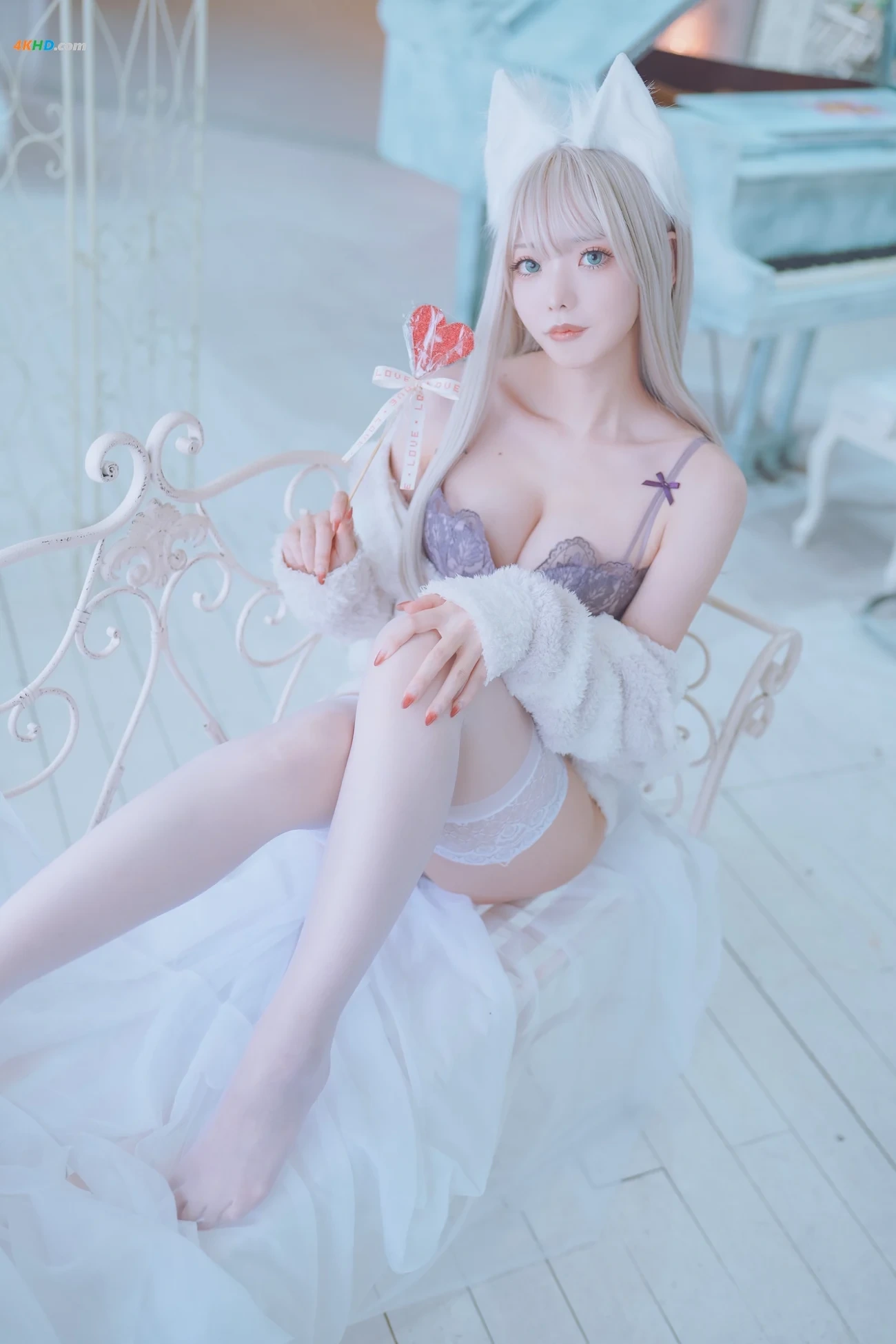 kuroteia (kuro) - [(KEMOMIMI WHITE)]Lingerie — photo 10