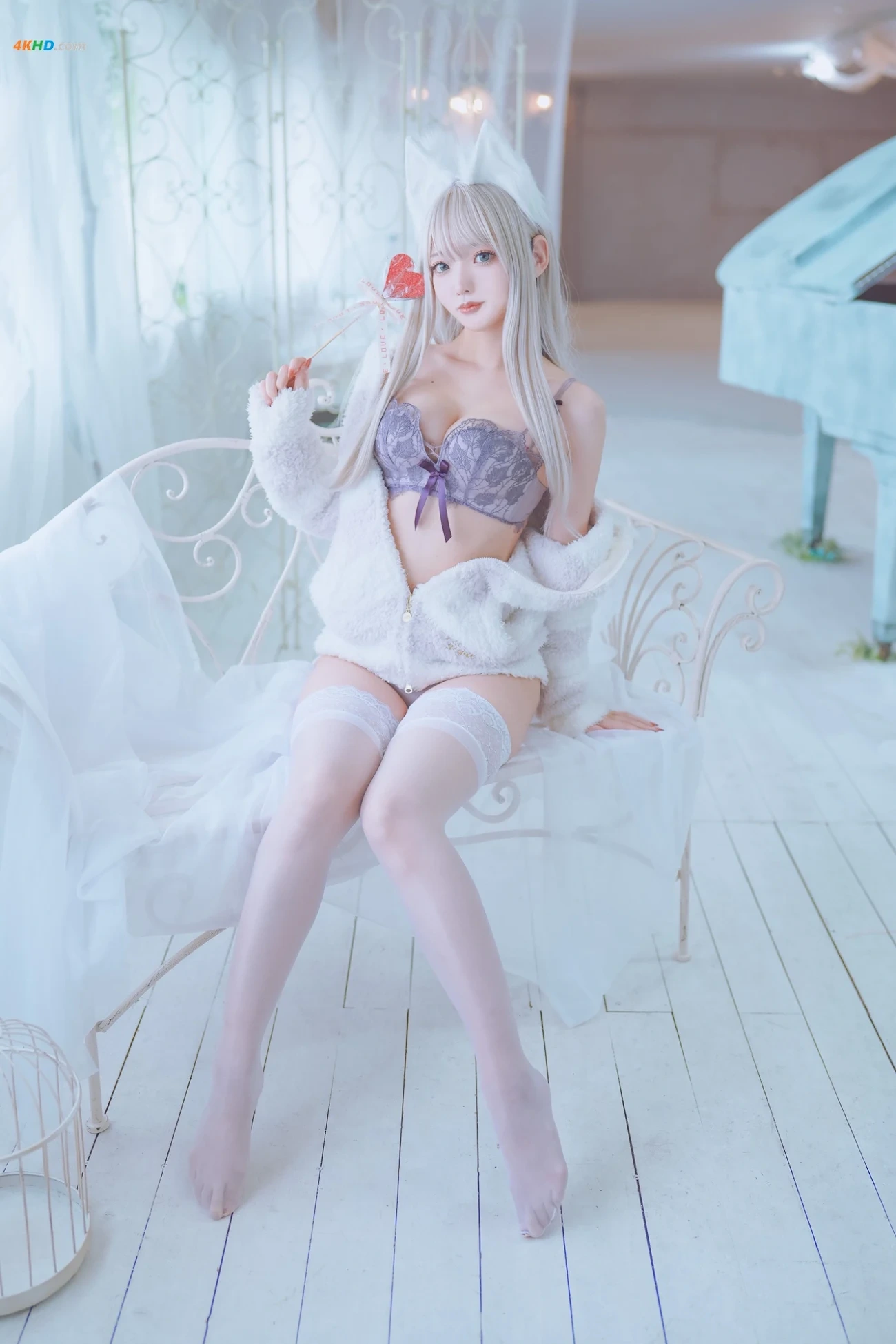 kuroteia (kuro) - [(KEMOMIMI WHITE)]Lingerie — photo 15