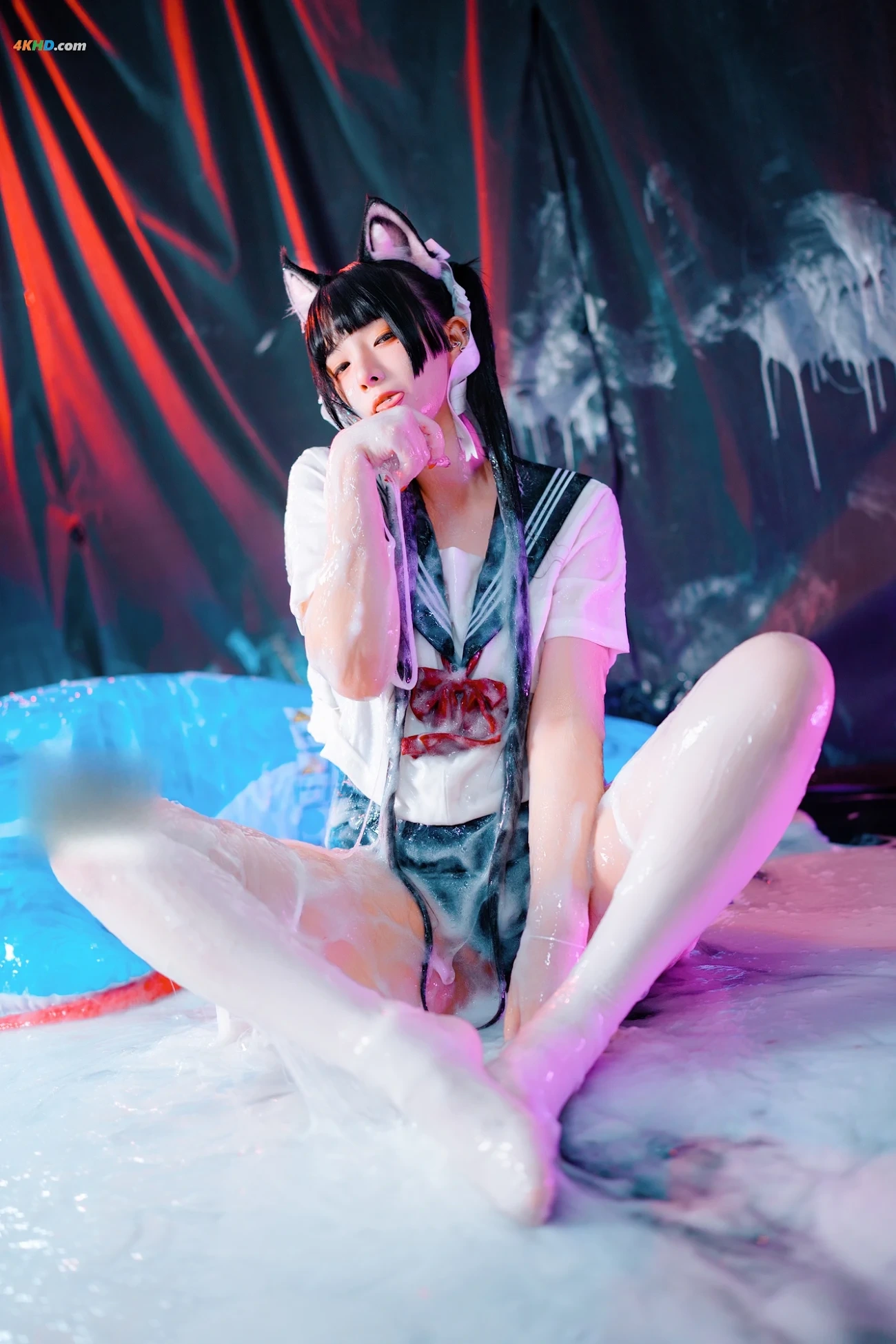 LuoLuoRaku_66 - [ZiGouShouFa] CosLaTaXiaoMaoMessy Kitty — photo 13
