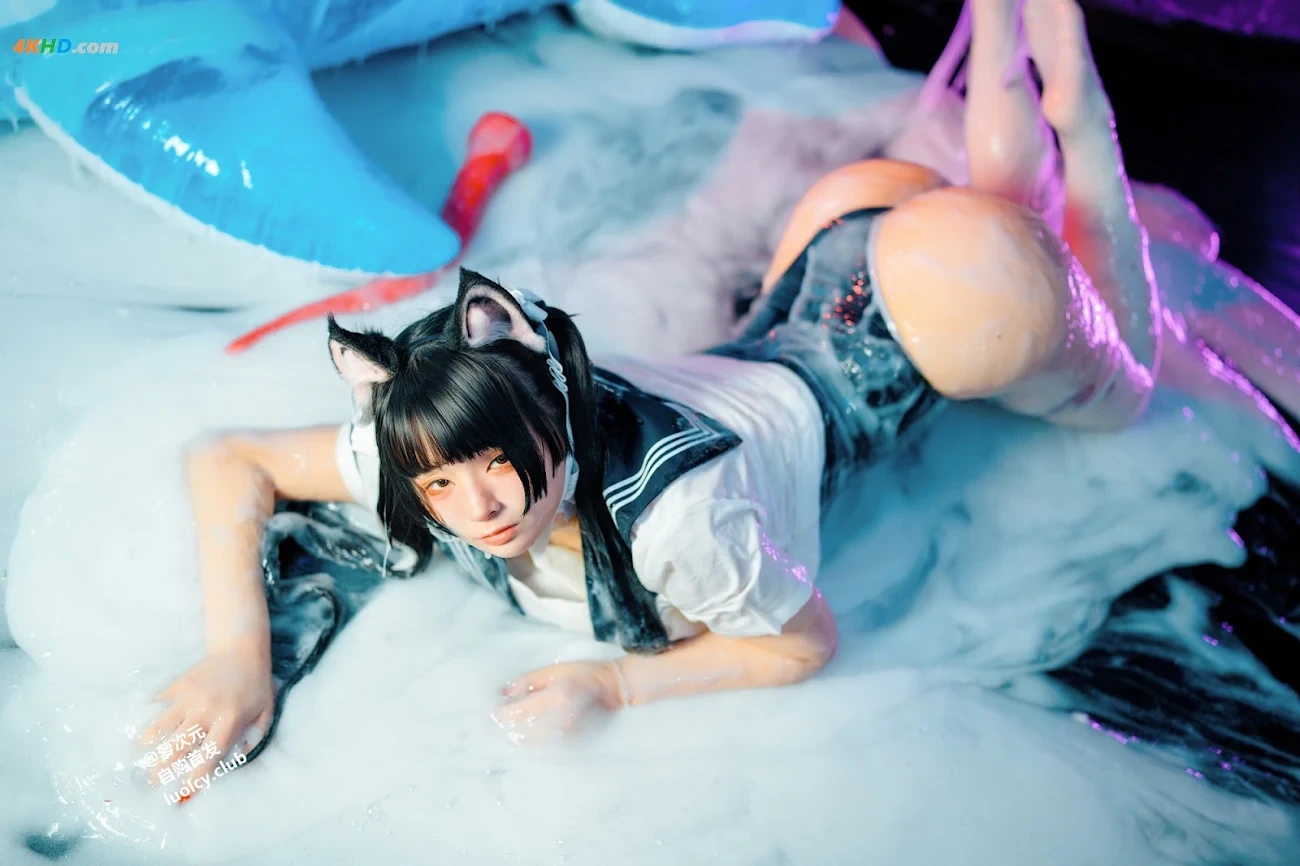 LuoLuoRaku_66 - [ZiGouShouFa] CosLaTaXiaoMaoMessy Kitty — photo 17