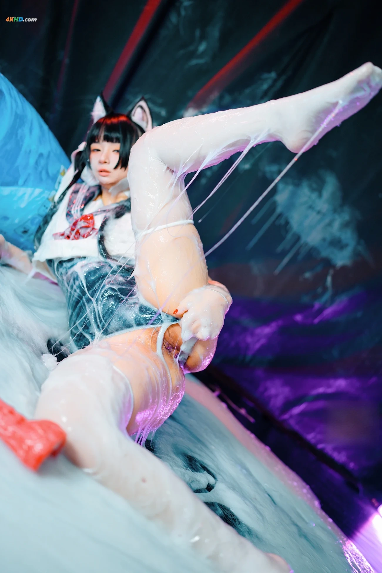LuoLuoRaku_66 - [ZiGouShouFa] CosLaTaXiaoMaoMessy Kitty — photo 20