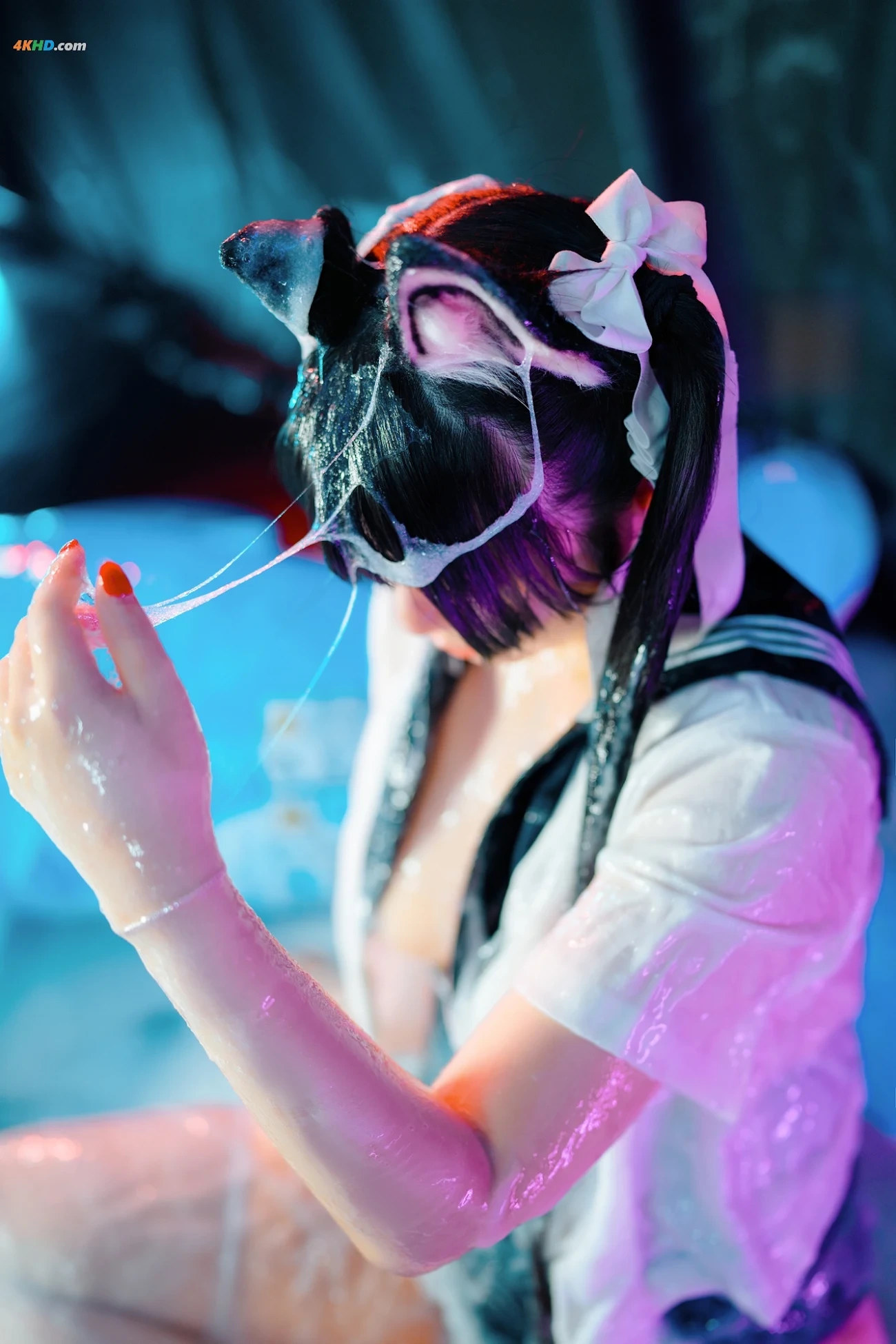 LuoLuoRaku_66 - [ZiGouShouFa] CosLaTaXiaoMaoMessy Kitty — photo 25