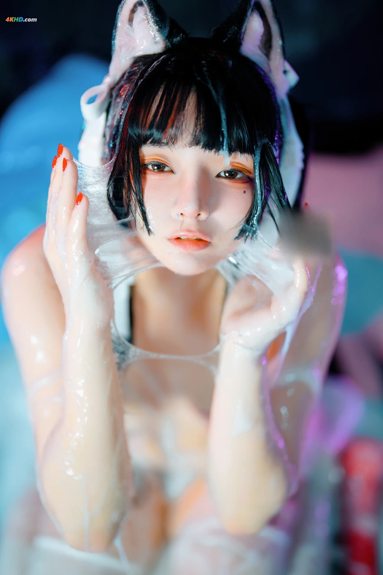 LuoLuoRaku_66 - [ZiGouShouFa] CosLaTaXiaoMaoMessy Kitty — photo 50