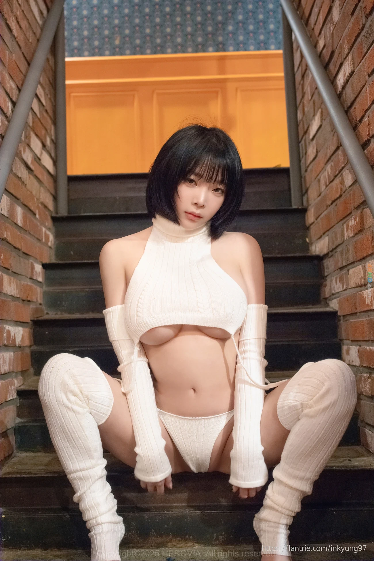 Kang In-kyung (GangInGyeong) - White Lingerie — photo 6