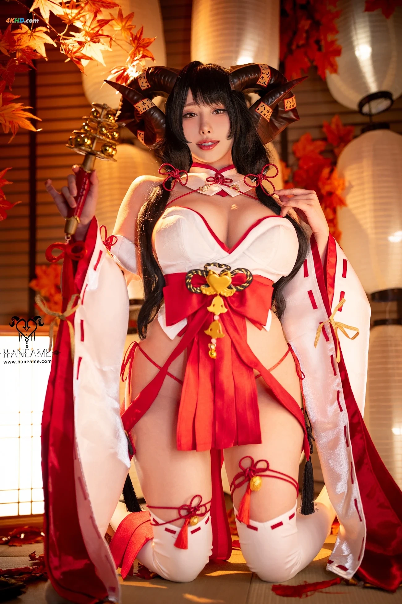 Hane Ame - Lustful Goat Miko XieYangWuNuXieZhenShu — photo 25