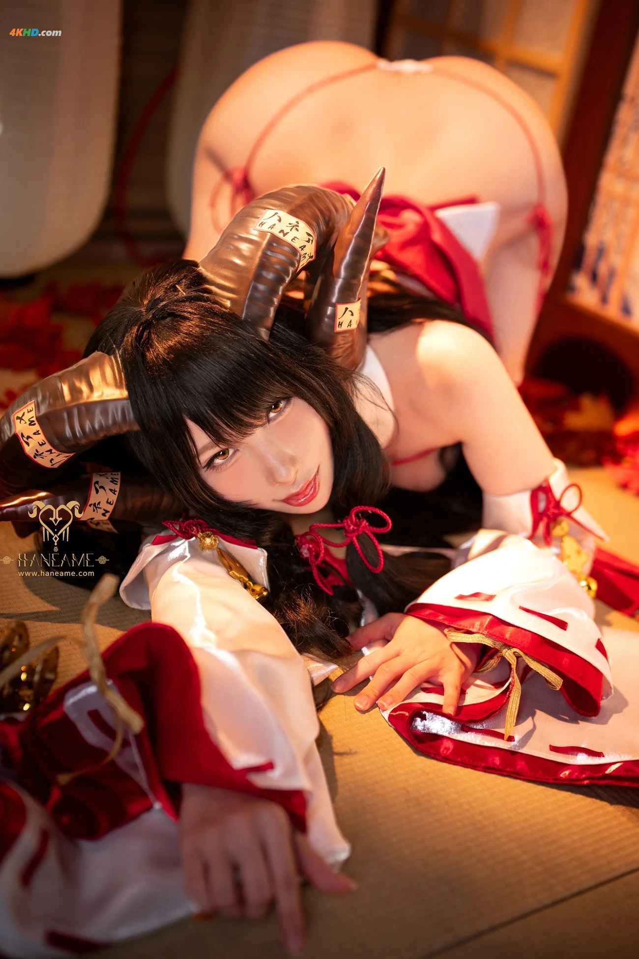 Hane Ame - Lustful Goat Miko XieYangWuNuXieZhenShu — photo 27