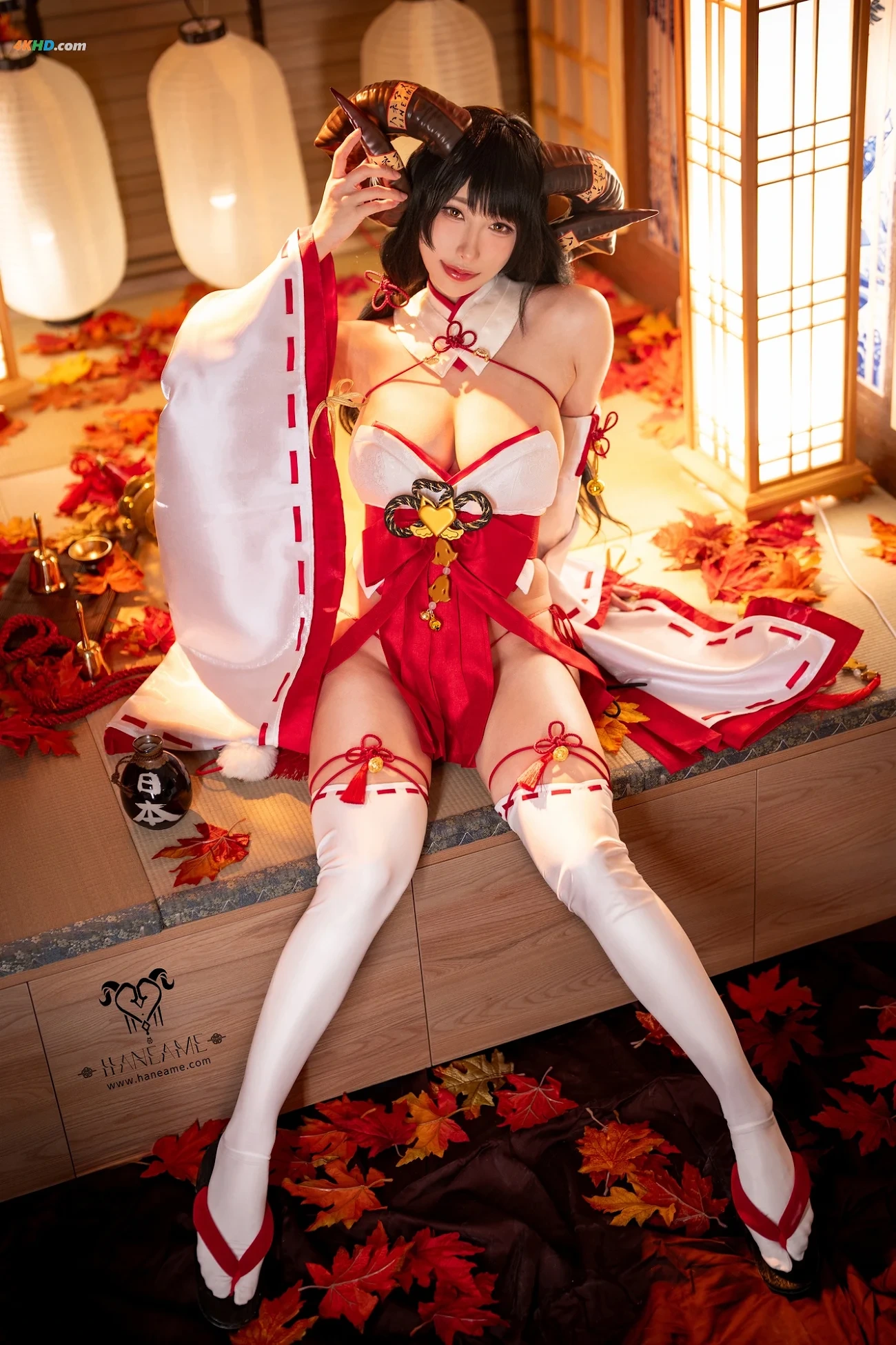Hane Ame - Lustful Goat Miko XieYangWuNuXieZhenShu — photo 32