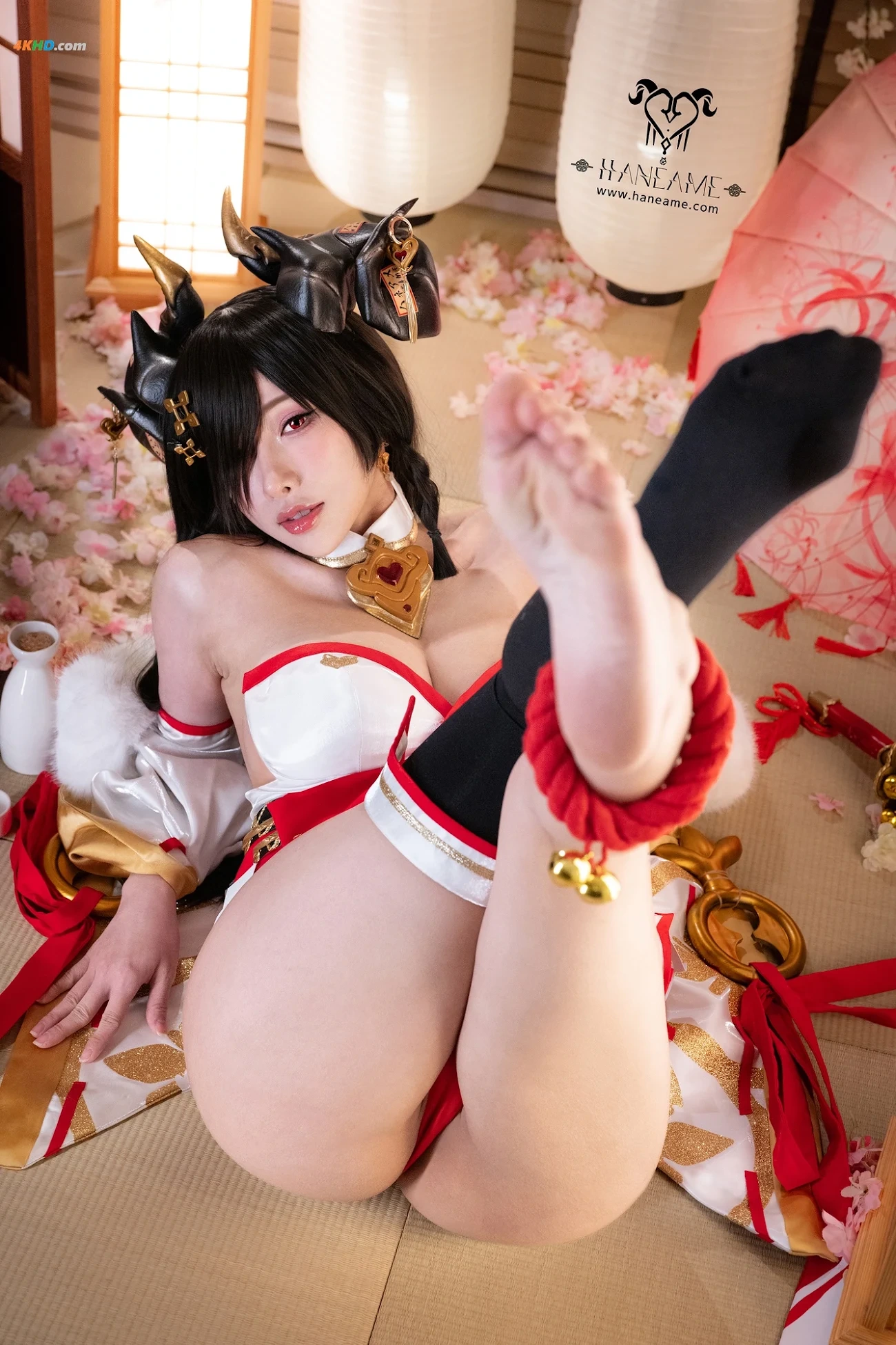 Hane Ame - Lustful Goat Miko XieYangWuNuXieZhenShu — photo 41