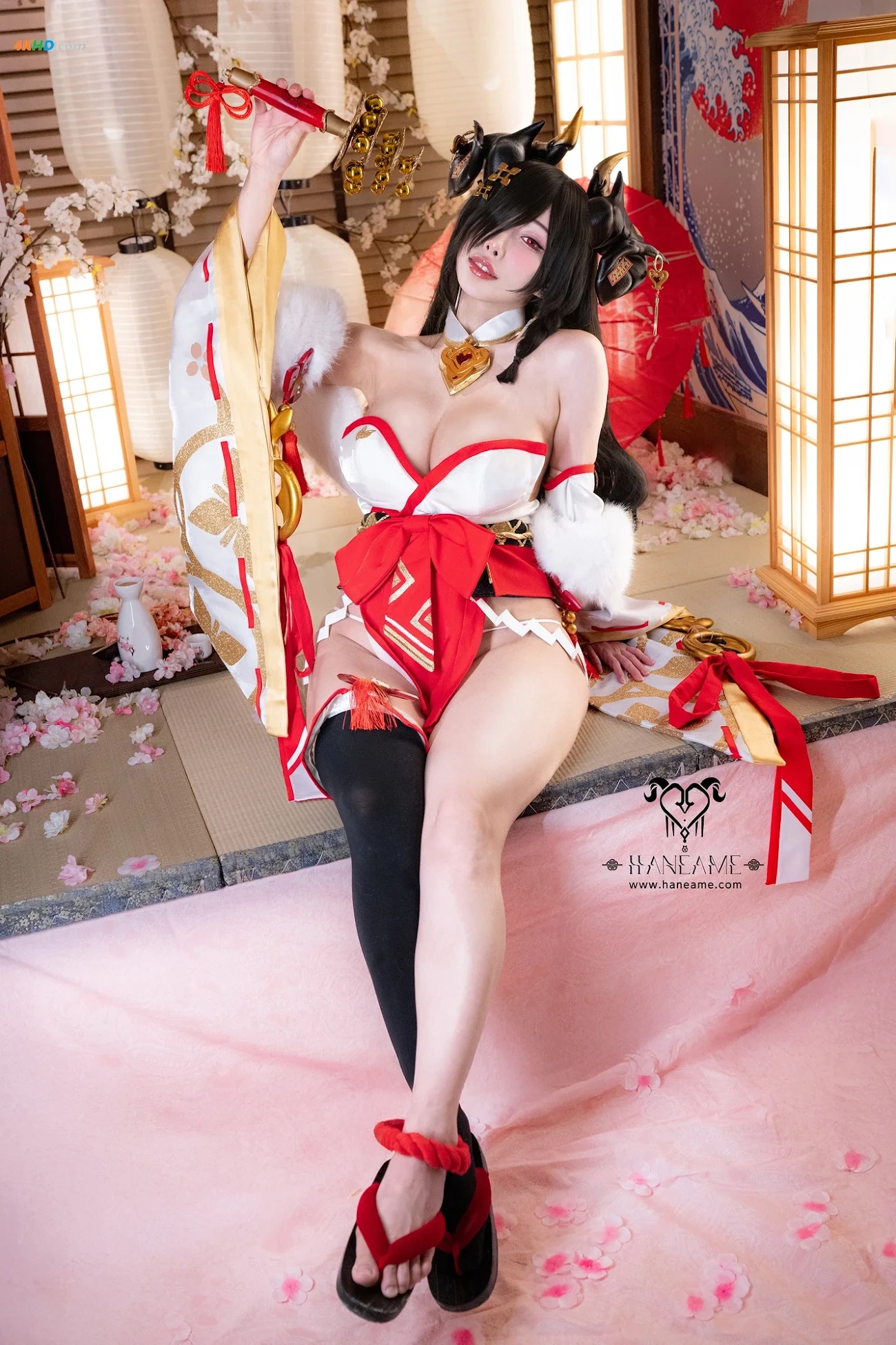 Hane Ame - Lustful Goat Miko XieYangWuNuXieZhenShu — photo 43