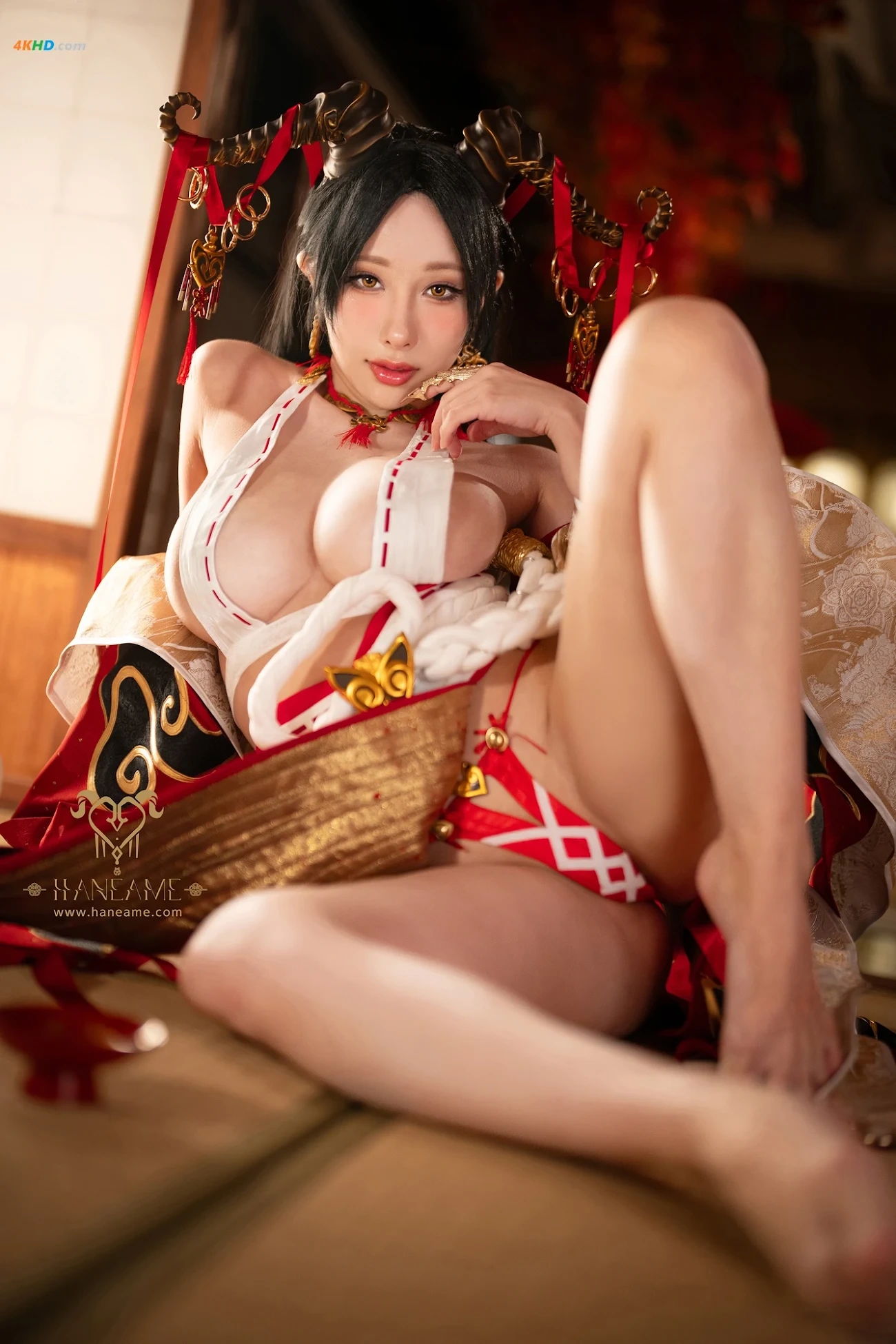 Hane Ame - Lustful Goat Miko XieYangWuNuXieZhenShu — photo 66