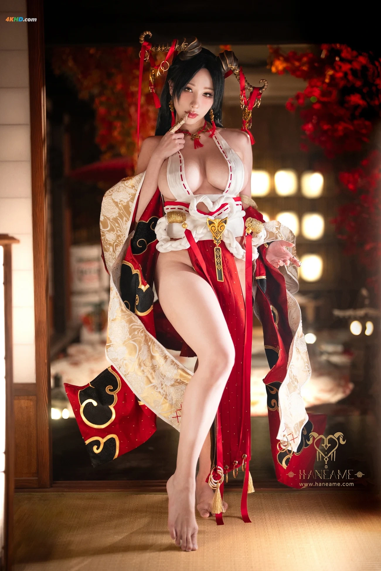 Hane Ame - Lustful Goat Miko XieYangWuNuXieZhenShu — photo 79