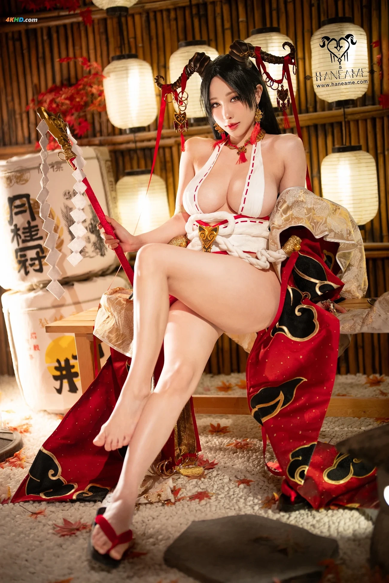 Hane Ame - Lustful Goat Miko XieYangWuNuXieZhenShu — photo 84