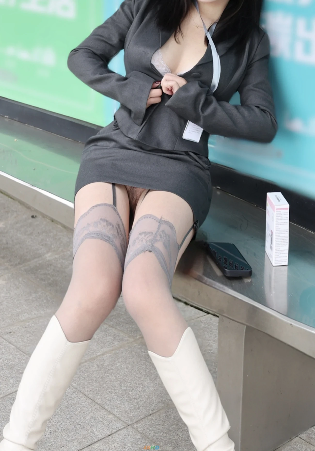 [NeiGouWuShuiYin] XiaoShuTiaonienie - XiuRenWangMoTe QingQuNeiYi — photo 20