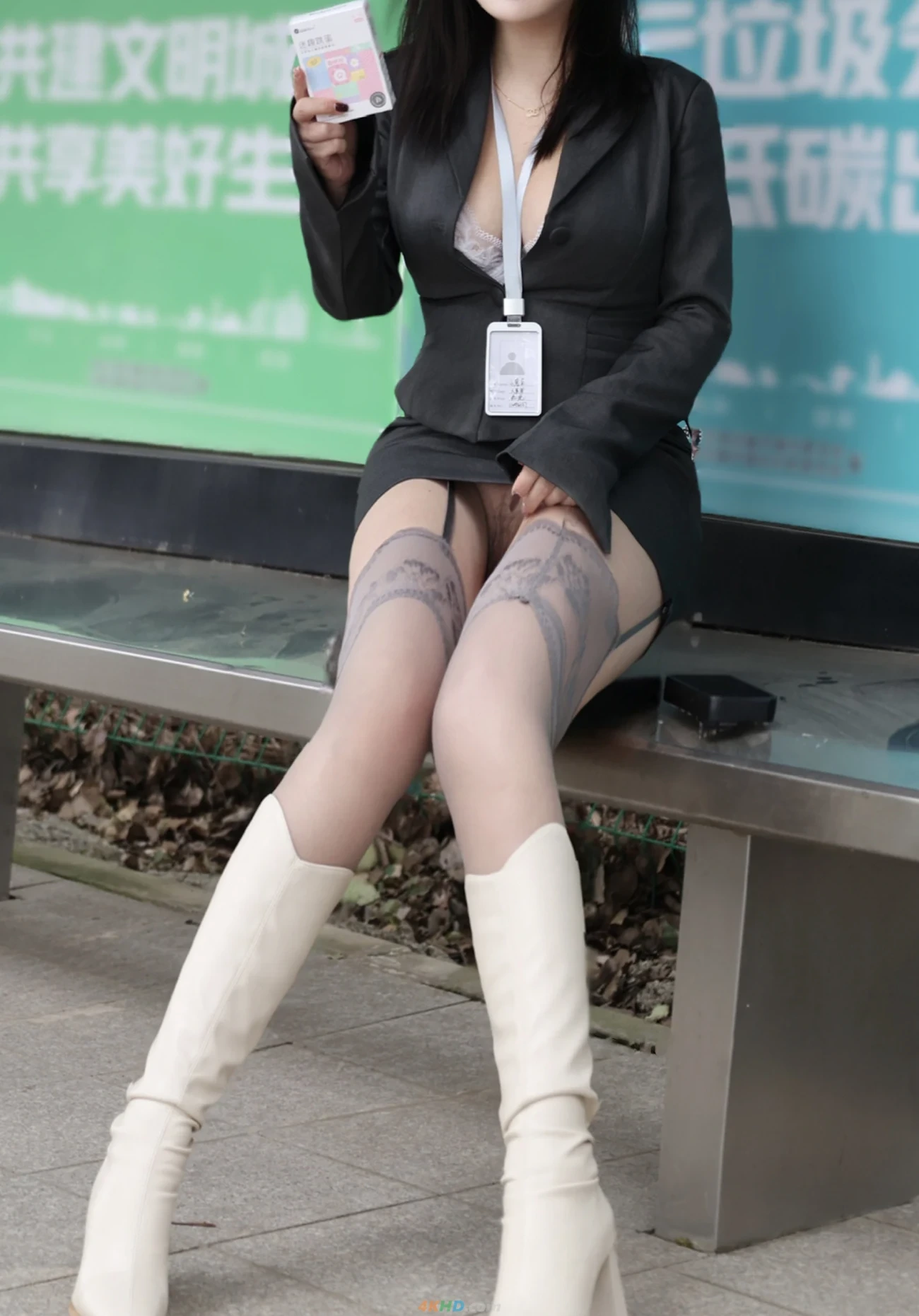 [NeiGouWuShuiYin] XiaoShuTiaonienie - XiuRenWangMoTe QingQuNeiYi — photo 25