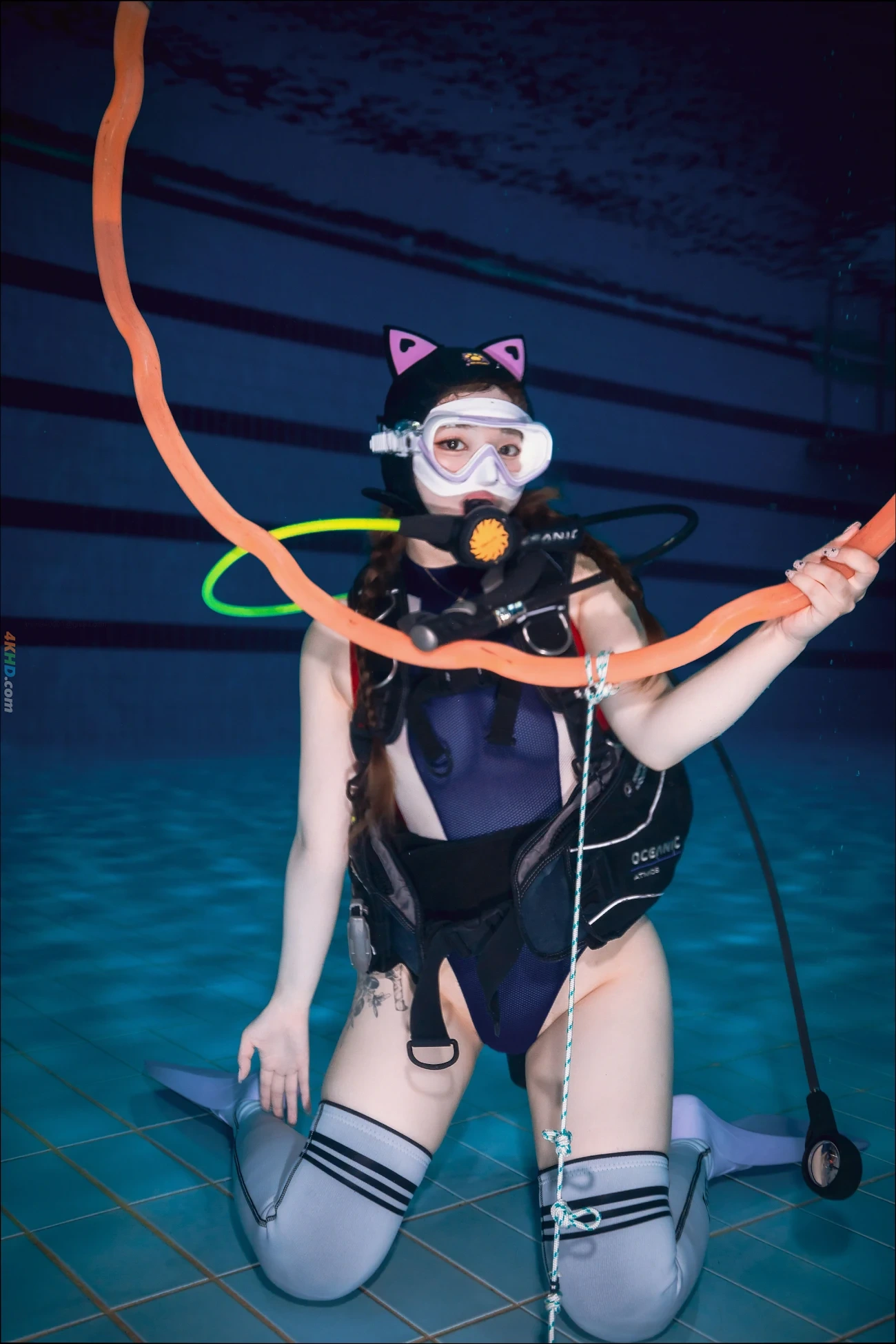DJAWA Photo Vol.0351 YeEun Swimming Lessons Underwater — photo 5