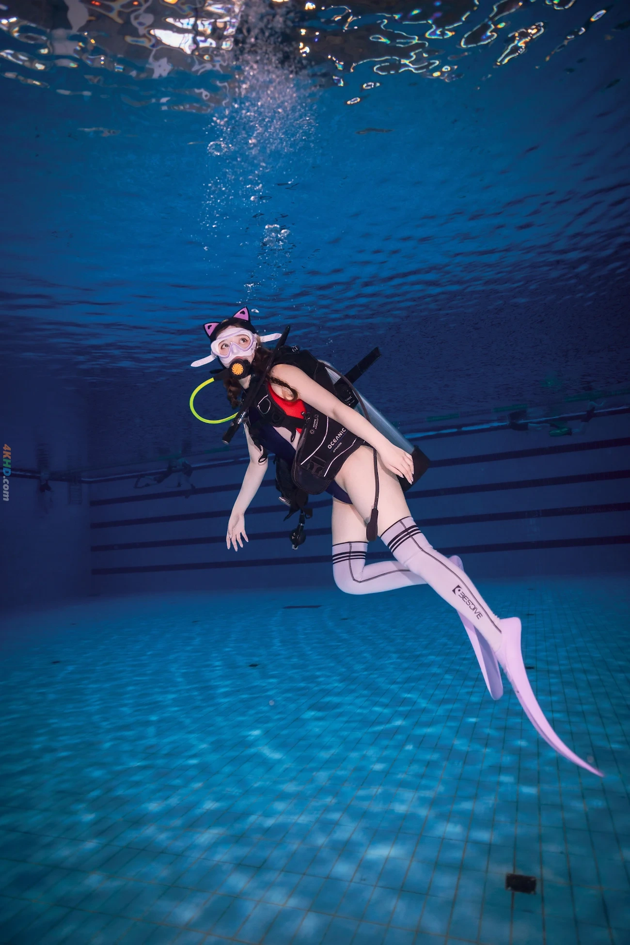 DJAWA Photo Vol.0351 YeEun Swimming Lessons Underwater — photo 11