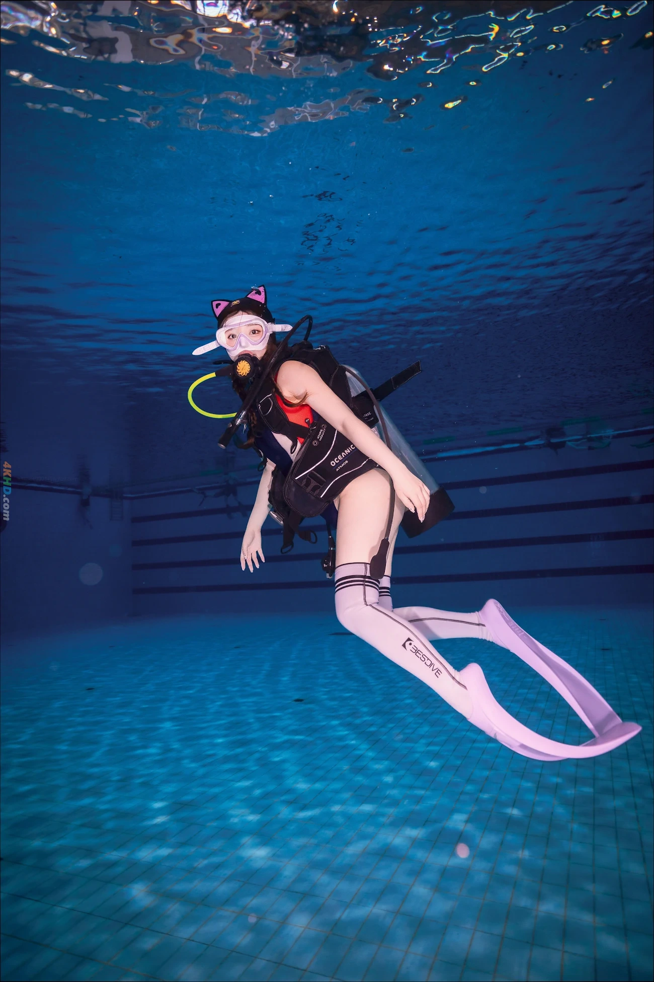 DJAWA Photo Vol.0351 YeEun Swimming Lessons Underwater — photo 12