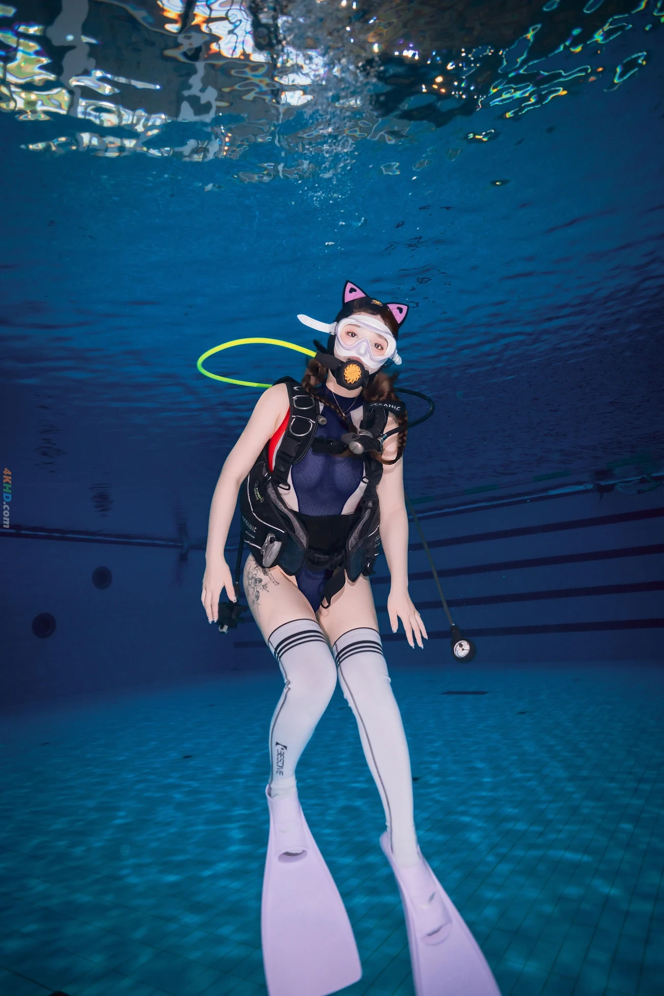 DJAWA Photo Vol.0351 YeEun Swimming Lessons Underwater — photo 14