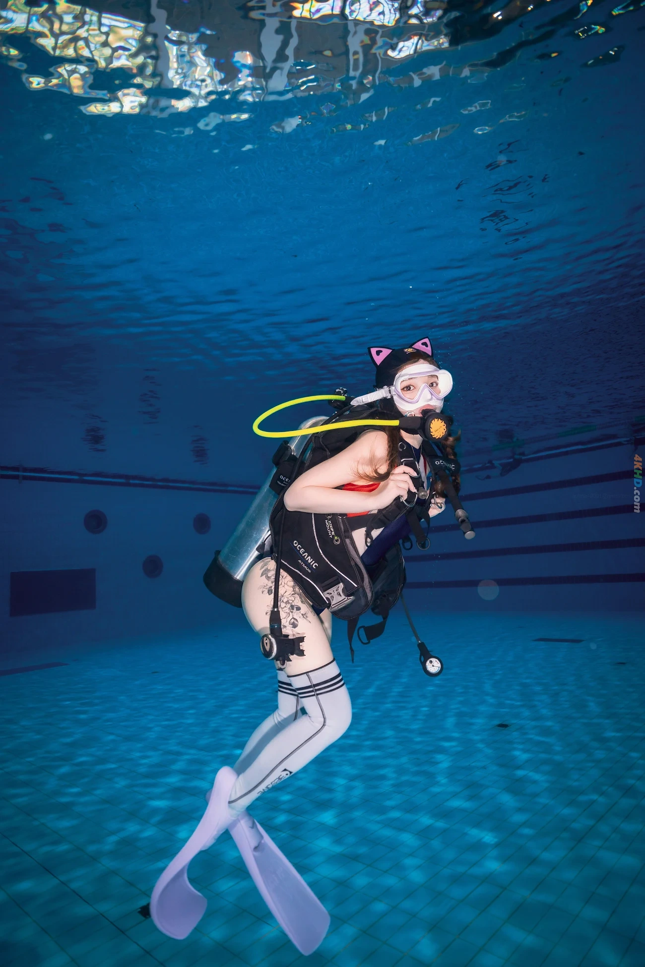 DJAWA Photo Vol.0351 YeEun Swimming Lessons Underwater — photo 15