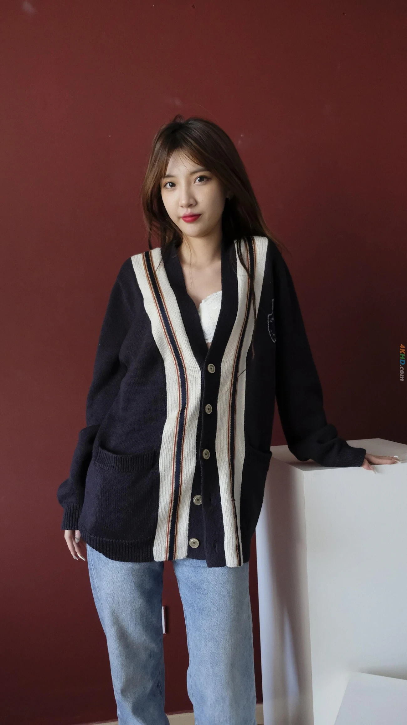 [Private Photoshoot] BaiXue(JiaFei) - GaoLengHeiSiNuShen QuanChiDuRenTiSiPai — photo 1