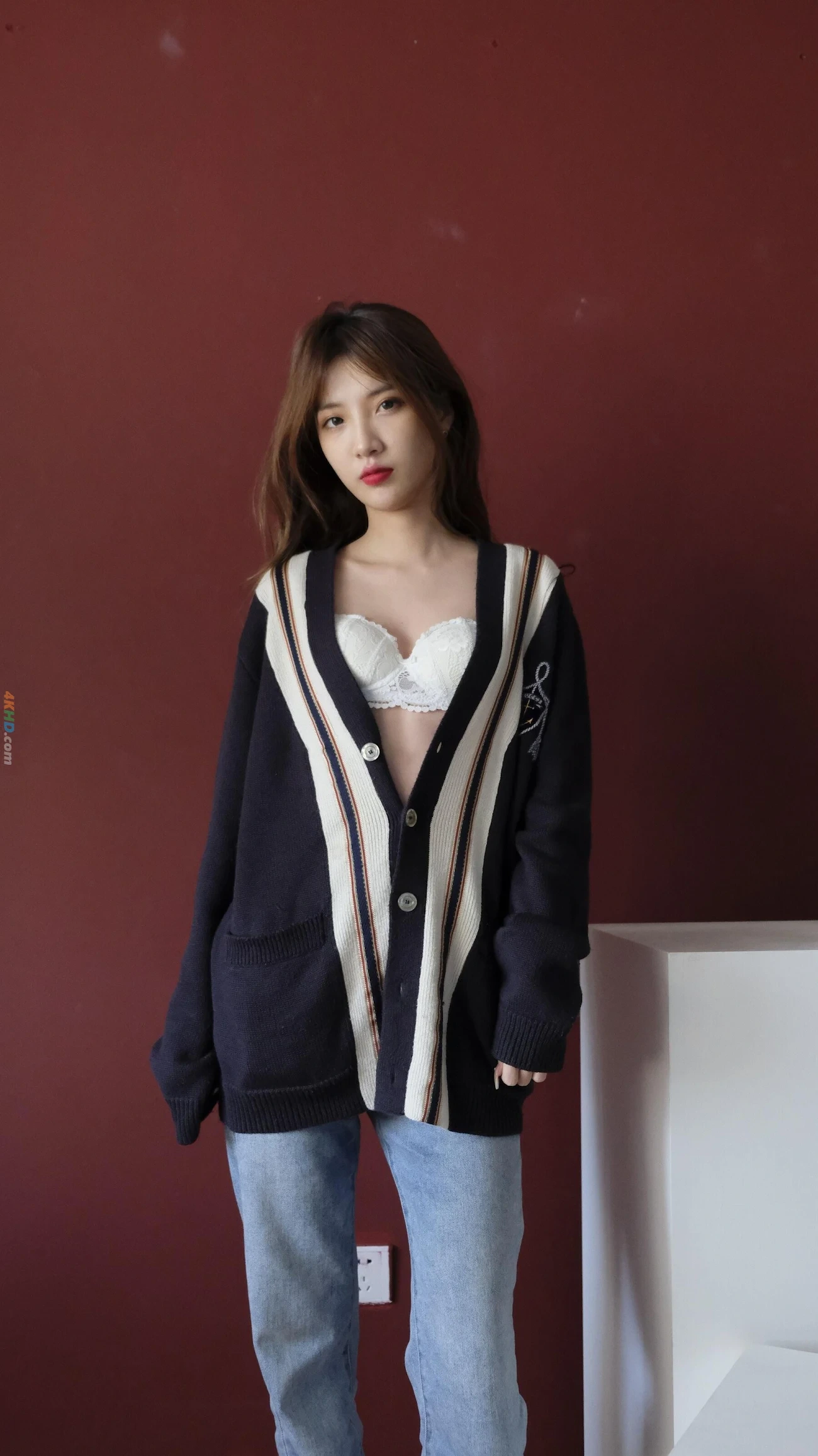 [Private Photoshoot] BaiXue(JiaFei) - GaoLengHeiSiNuShen QuanChiDuRenTiSiPai — photo 16