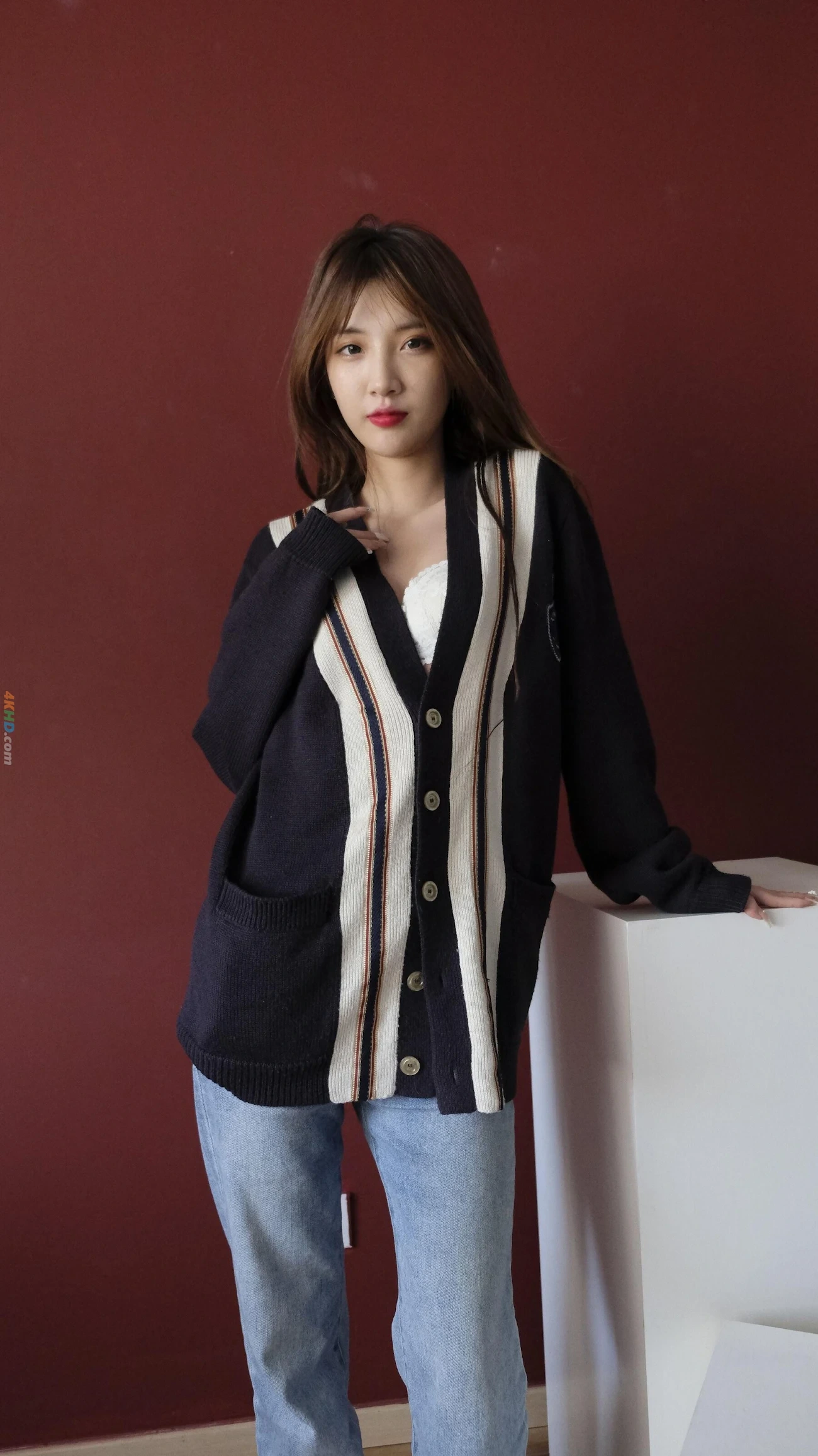 [Private Photoshoot] BaiXue(JiaFei) - GaoLengHeiSiNuShen QuanChiDuRenTiSiPai — photo 75
