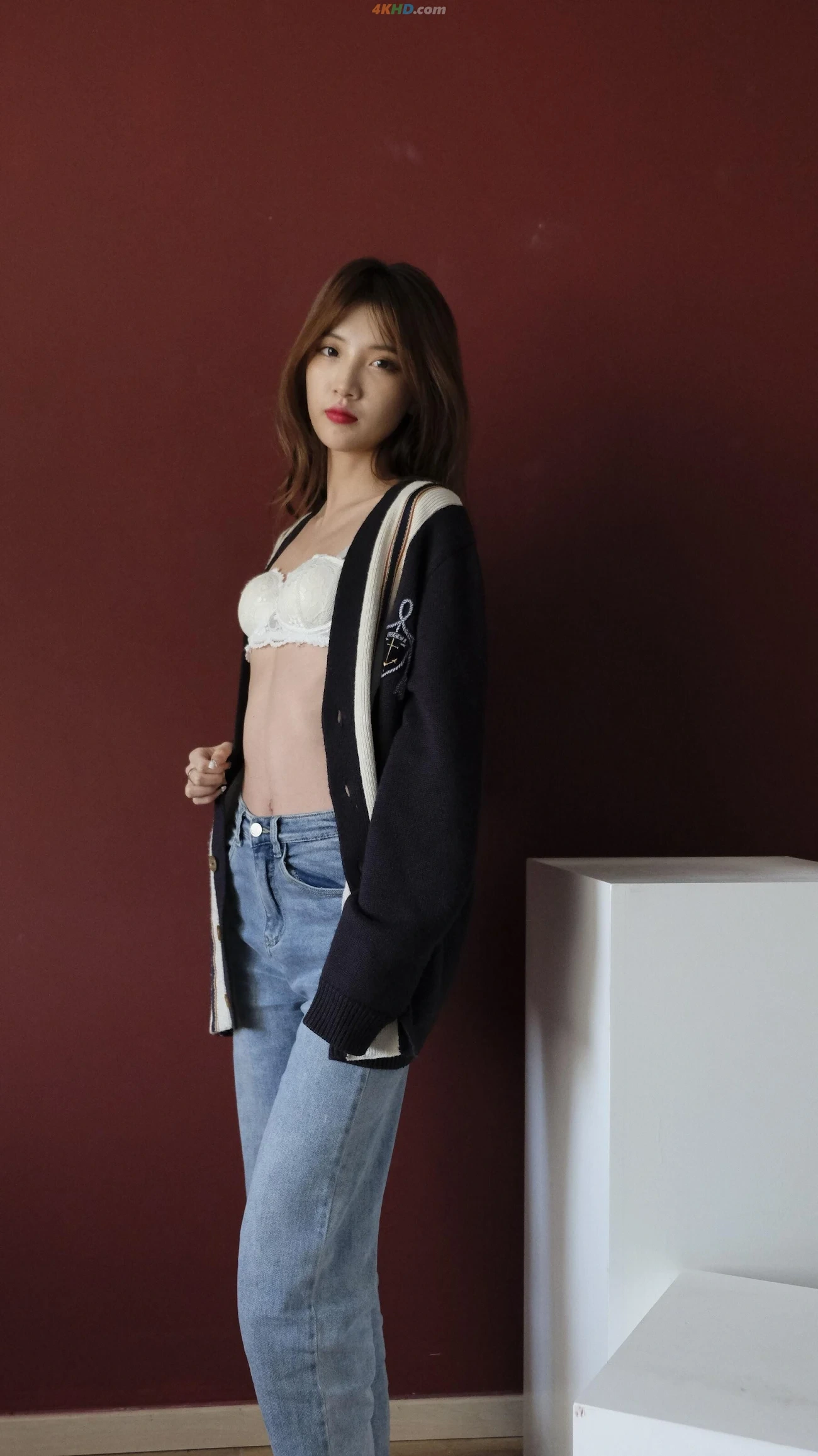 [Private Photoshoot] BaiXue(JiaFei) - GaoLengHeiSiNuShen QuanChiDuRenTiSiPai — photo 90