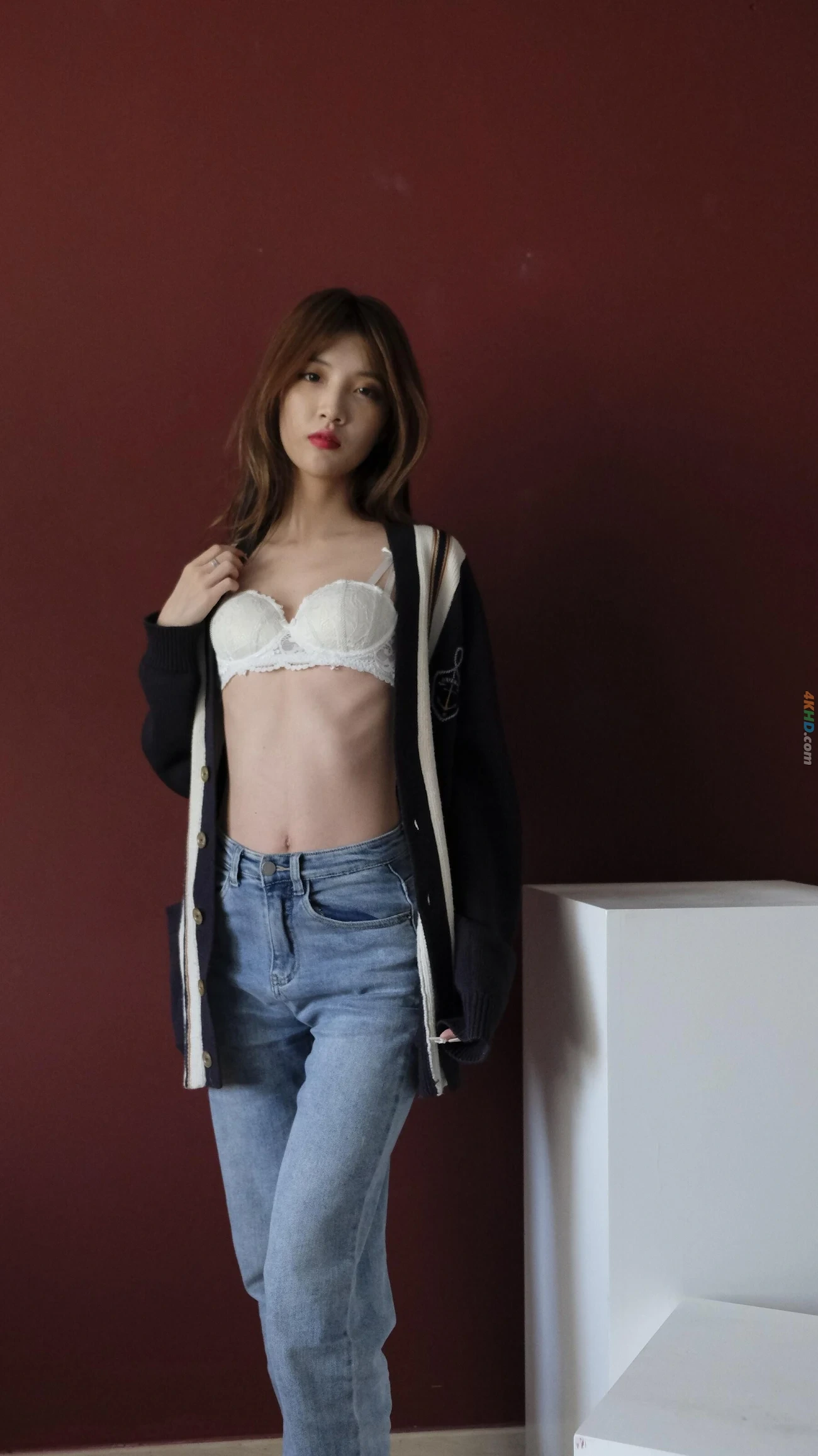 [Private Photoshoot] BaiXue(JiaFei) - GaoLengHeiSiNuShen QuanChiDuRenTiSiPai — photo 101
