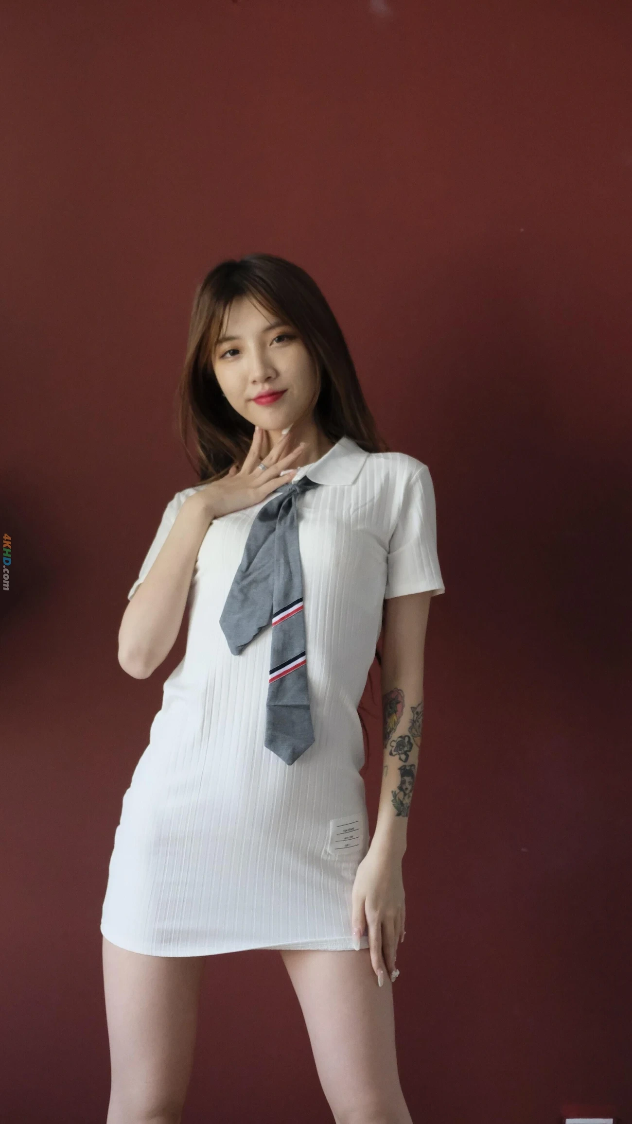[Private Photoshoot] BaiXue(JiaFei) - GaoLengHeiSiNuShen QuanChiDuRenTiSiPai — photo 175