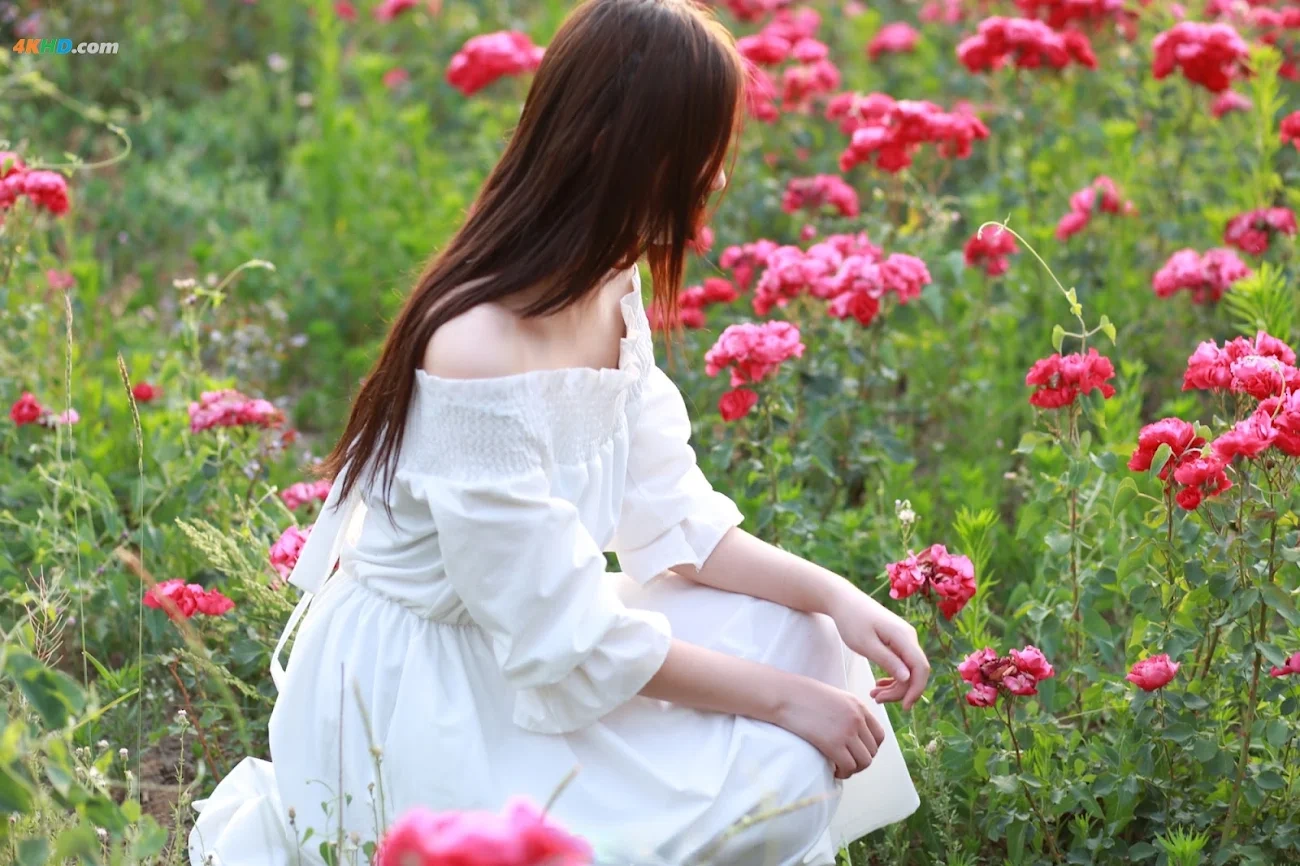 [Private Photoshoot] XiaoKeAi - GeBiBanDeNaGeNuHai BaiNenQingChunXiaoHua QuanChiDuSiPai — photo 8