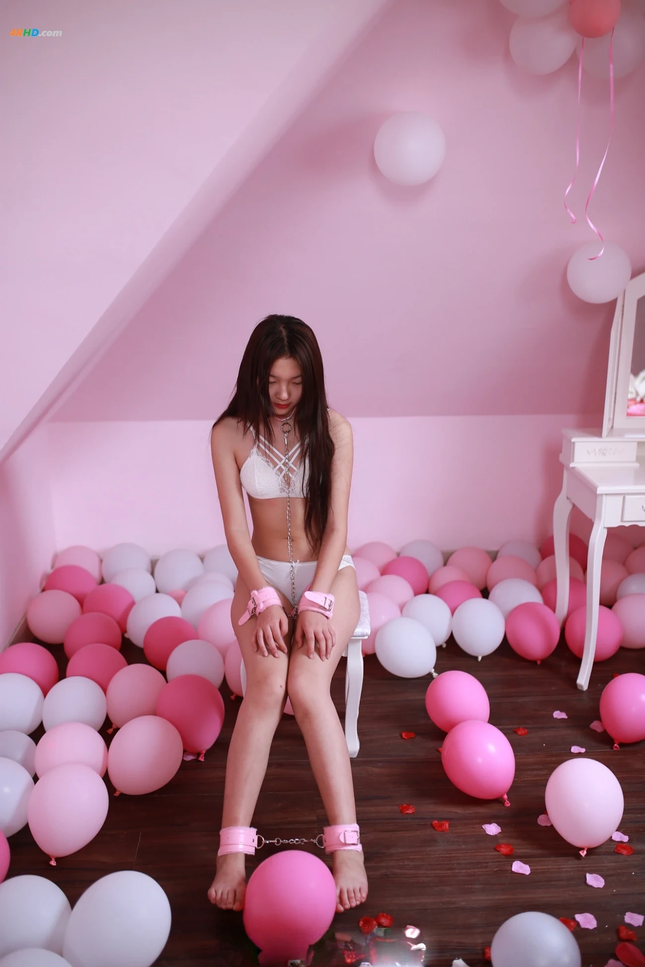 [Private Photoshoot] XiaoKeAi - GeBiBanDeNaGeNuHai BaiNenQingChunXiaoHua QuanChiDuSiPai — photo 51