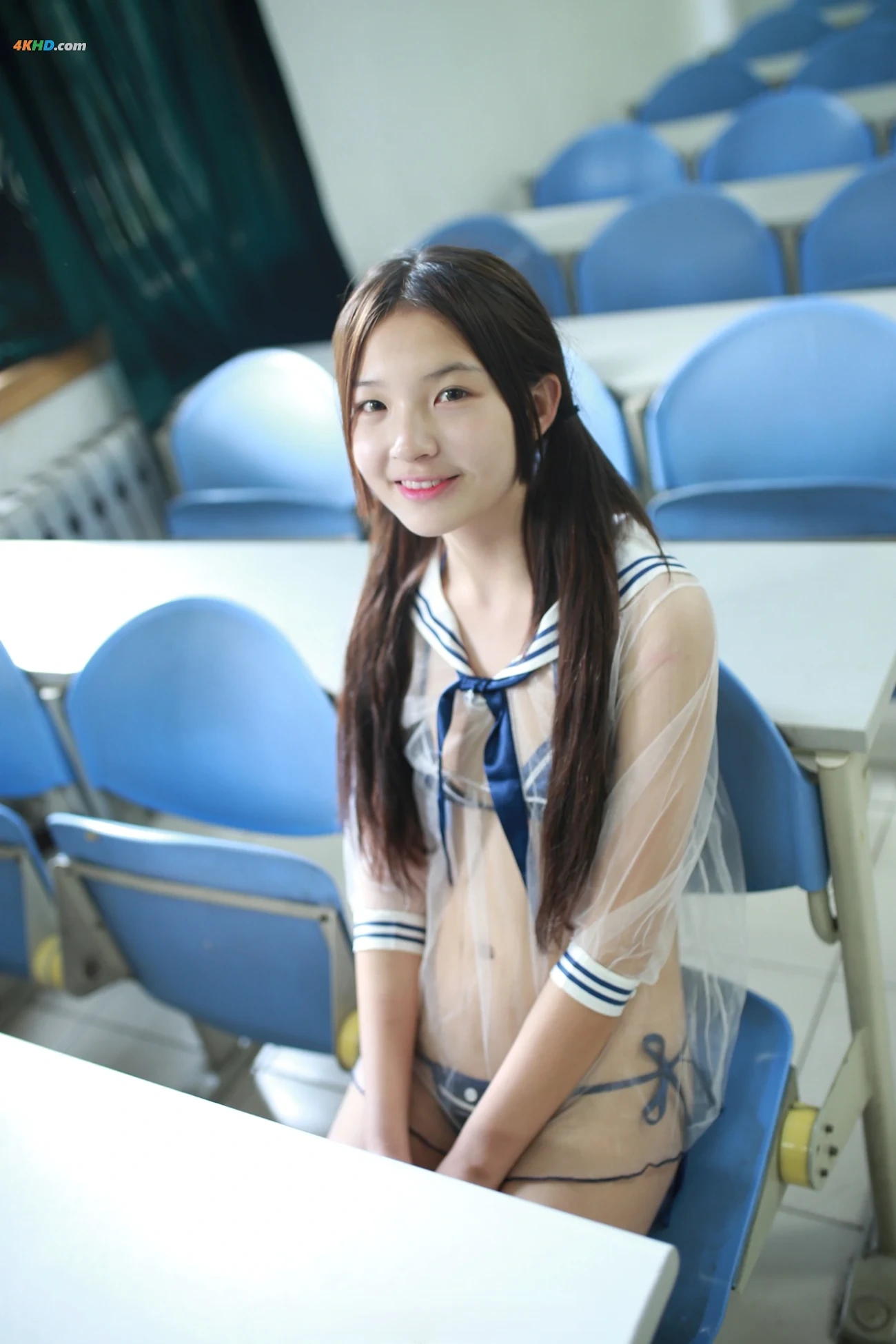 [Private Photoshoot] XiaoKeAi - GeBiBanDeNaGeNuHai BaiNenQingChunXiaoHua QuanChiDuSiPai — photo 83
